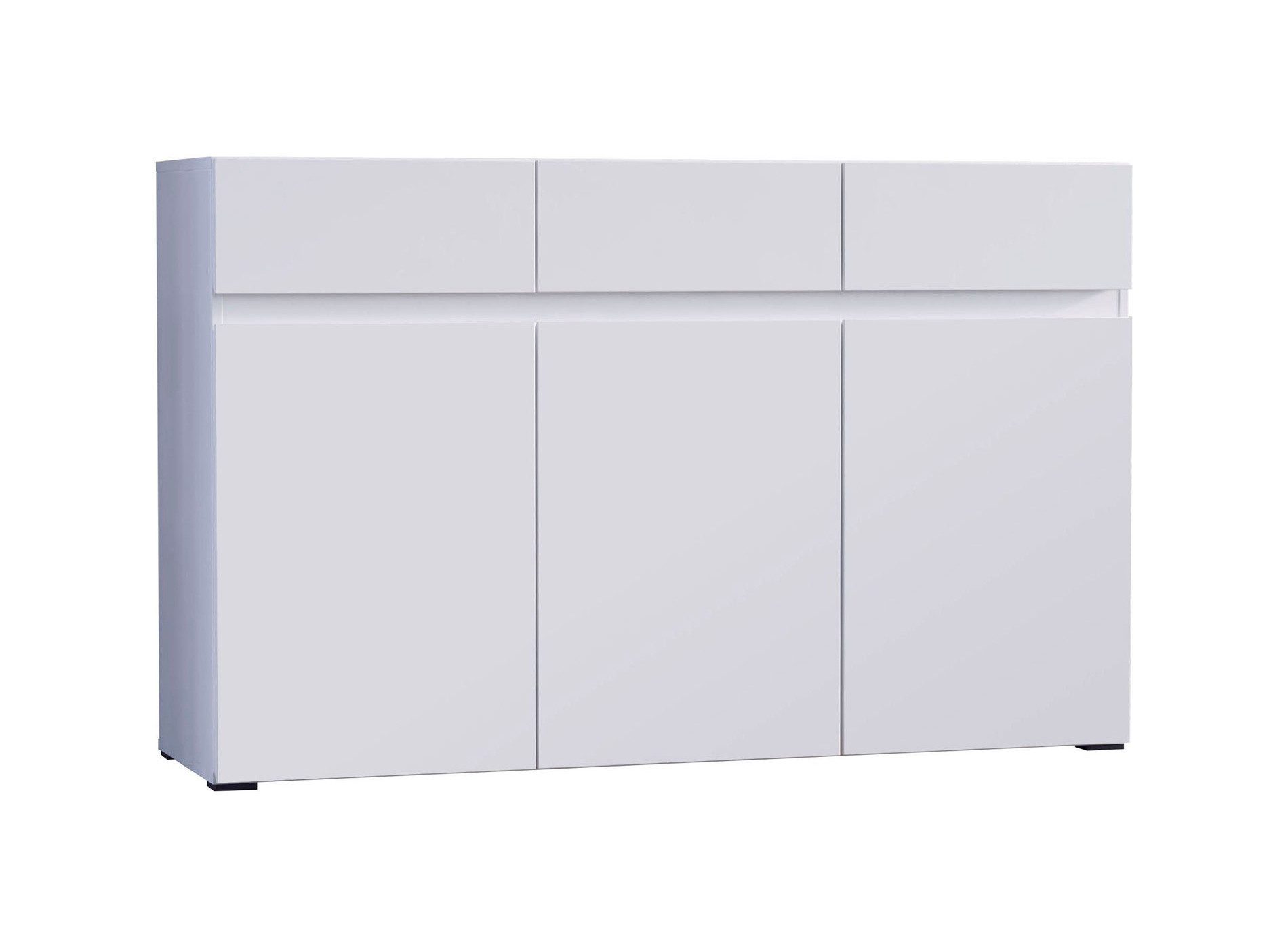 Feldmann-Wohnen Sideboard Rimini (3 Holztüren, 3 günstig online kaufen