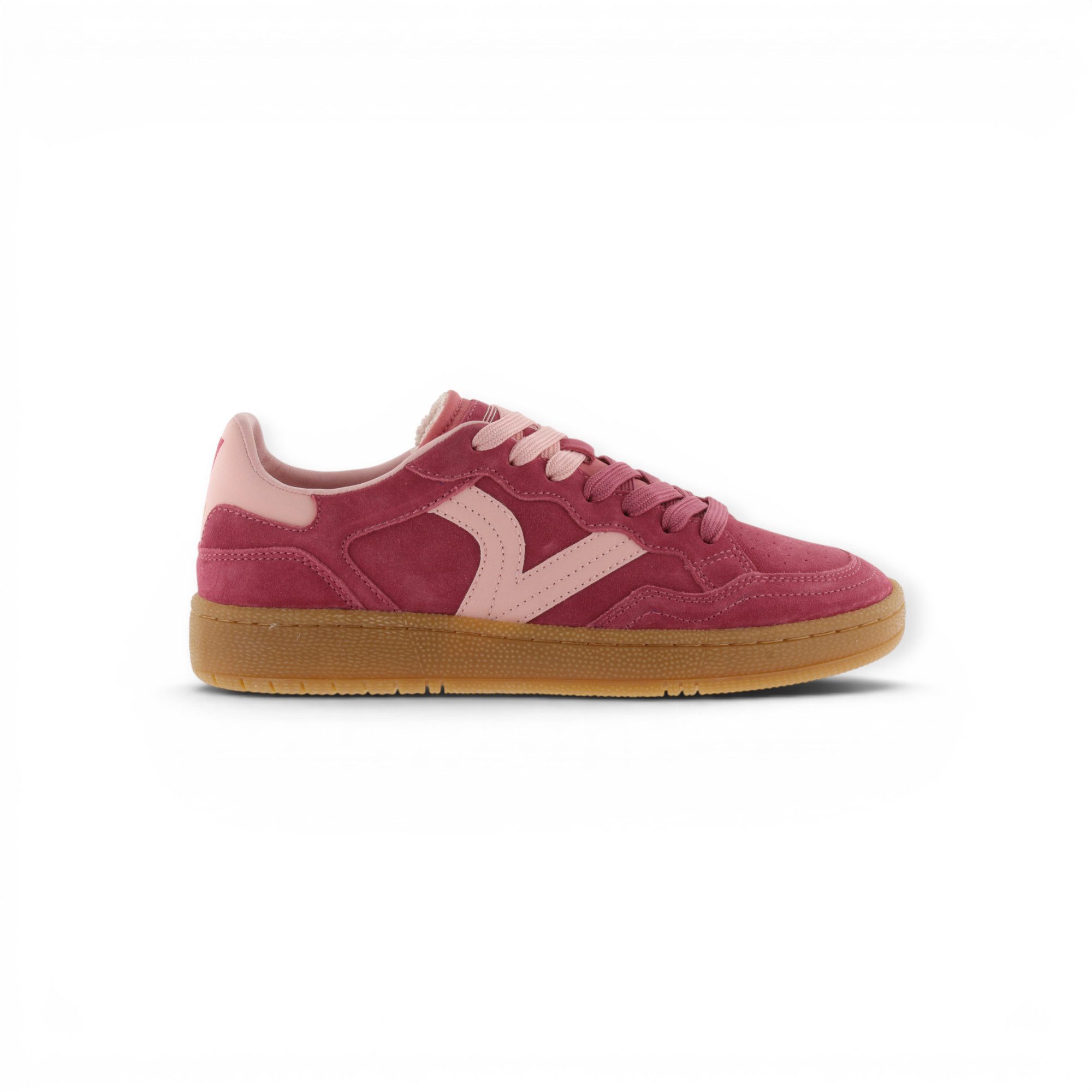 Victoria Smash Suede (Leder) - fuchsia Sneaker