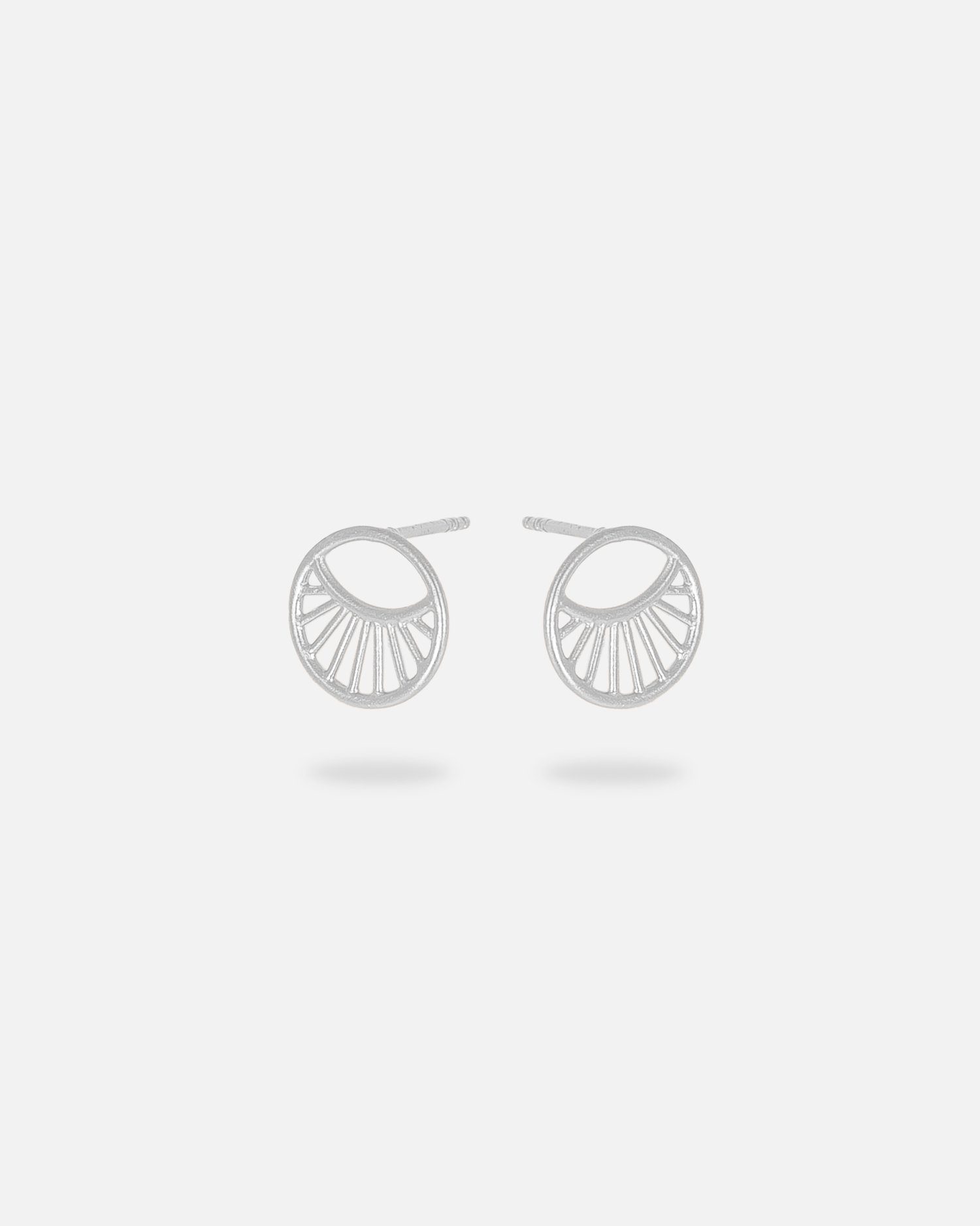 Pernille Corydon Paar Ohrstecker Daylight Ohrringe Damen 1,1 cm, Silber 925
