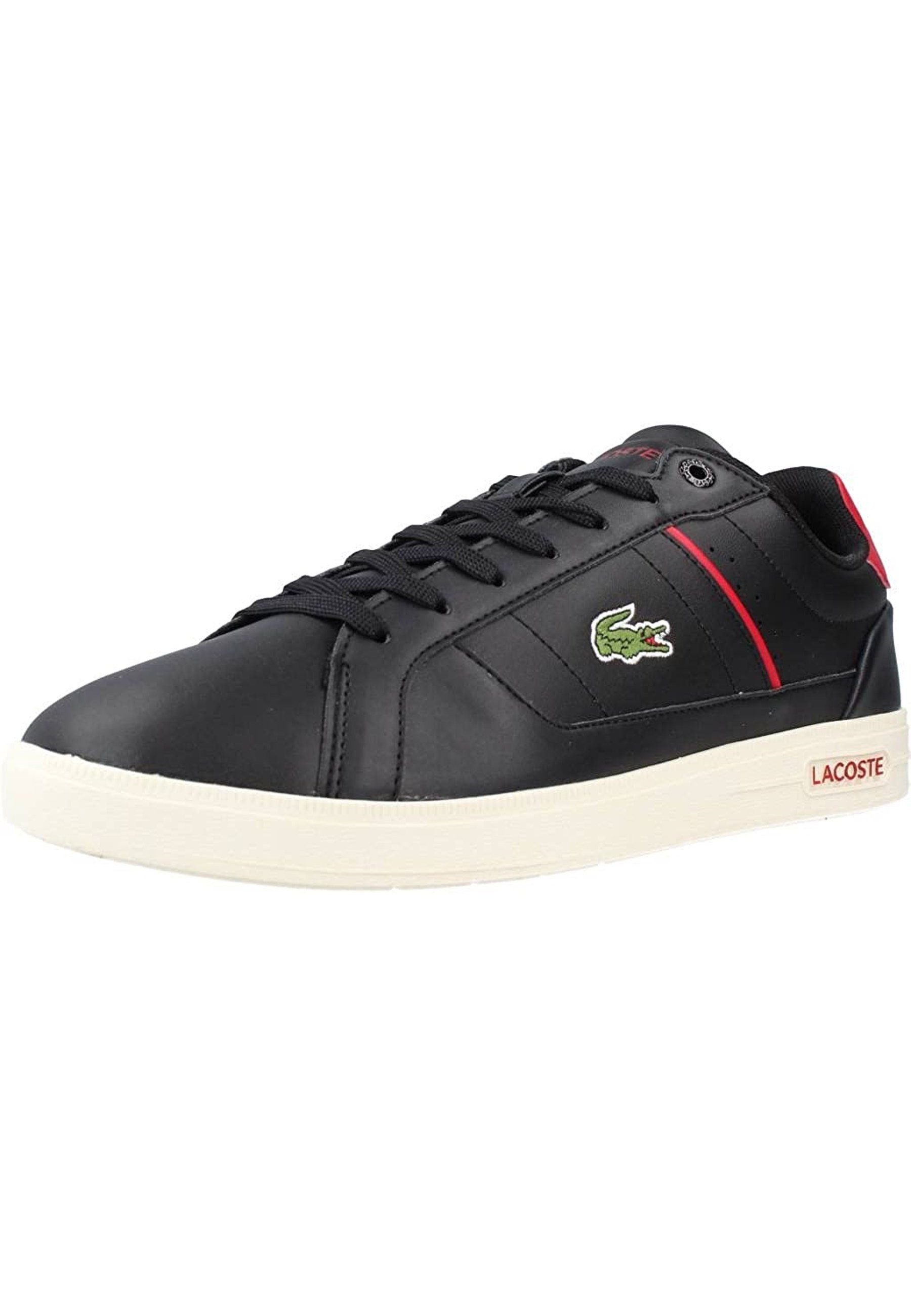 Lacoste Sportschuhe mit schwarz aus Sneaker Sneaker EUROPA Leder 222 PRO