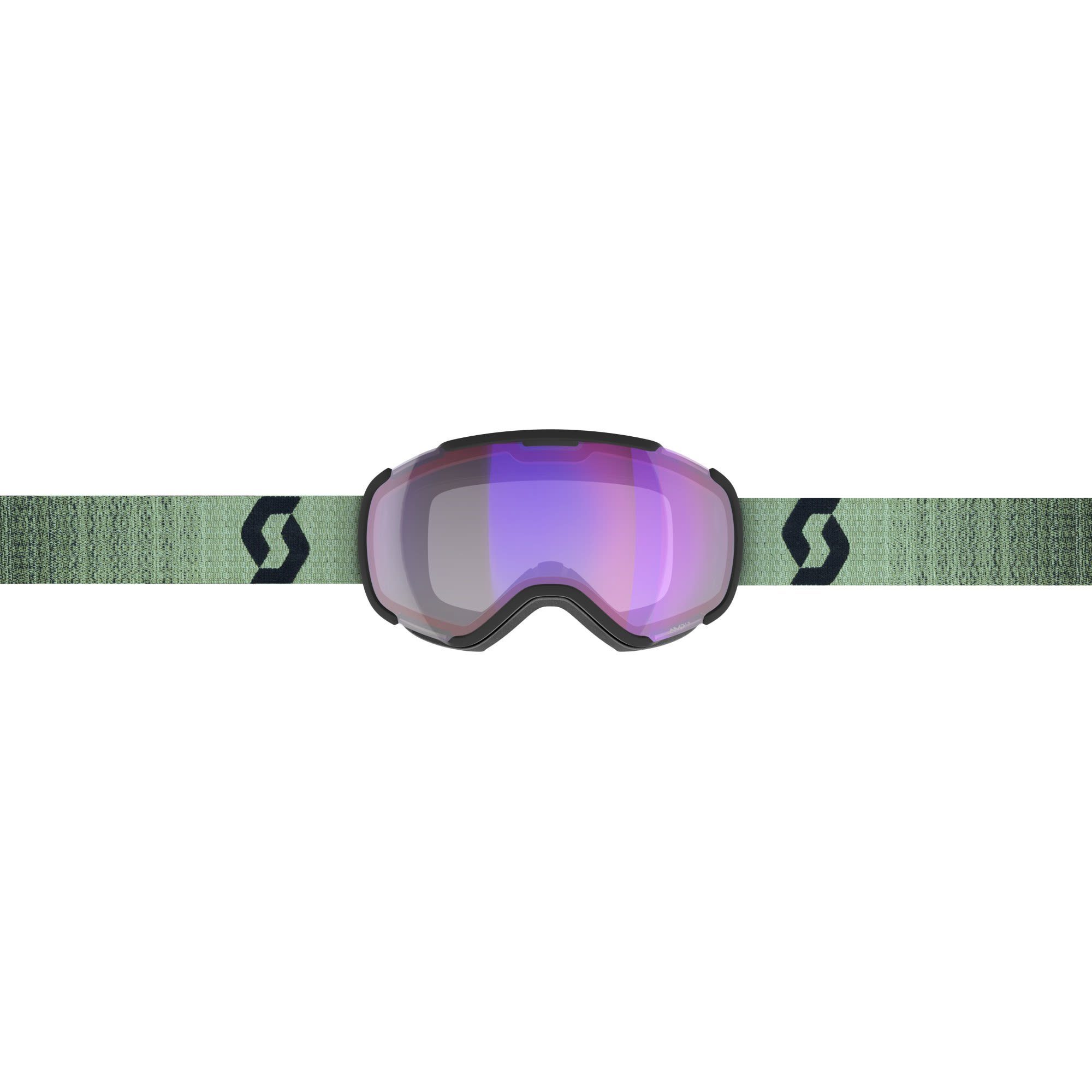 Scott Skibrille Scott Faze Ii Green Sensitive Soft Light Accessoires Light Chrome Blue Sensitive - - Goggle Black