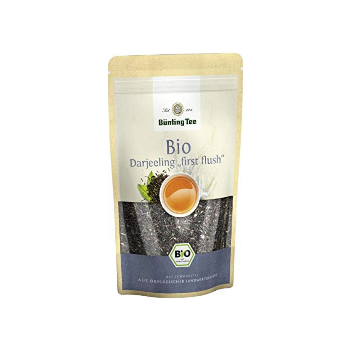 Bünting Tee Tee, Bünting Bio Darjeeling First Flush loser Tee fein aromatisch 100g