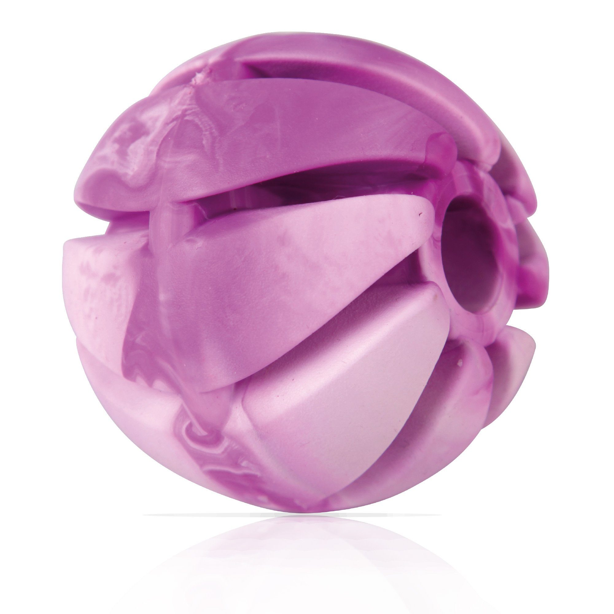 Bestlivings Tierball Spiralball, 100% TPR, 4 Stück (4-tlg) Hunde Spielball Ø7cm - Hundespielzeug Wurfspielzeug