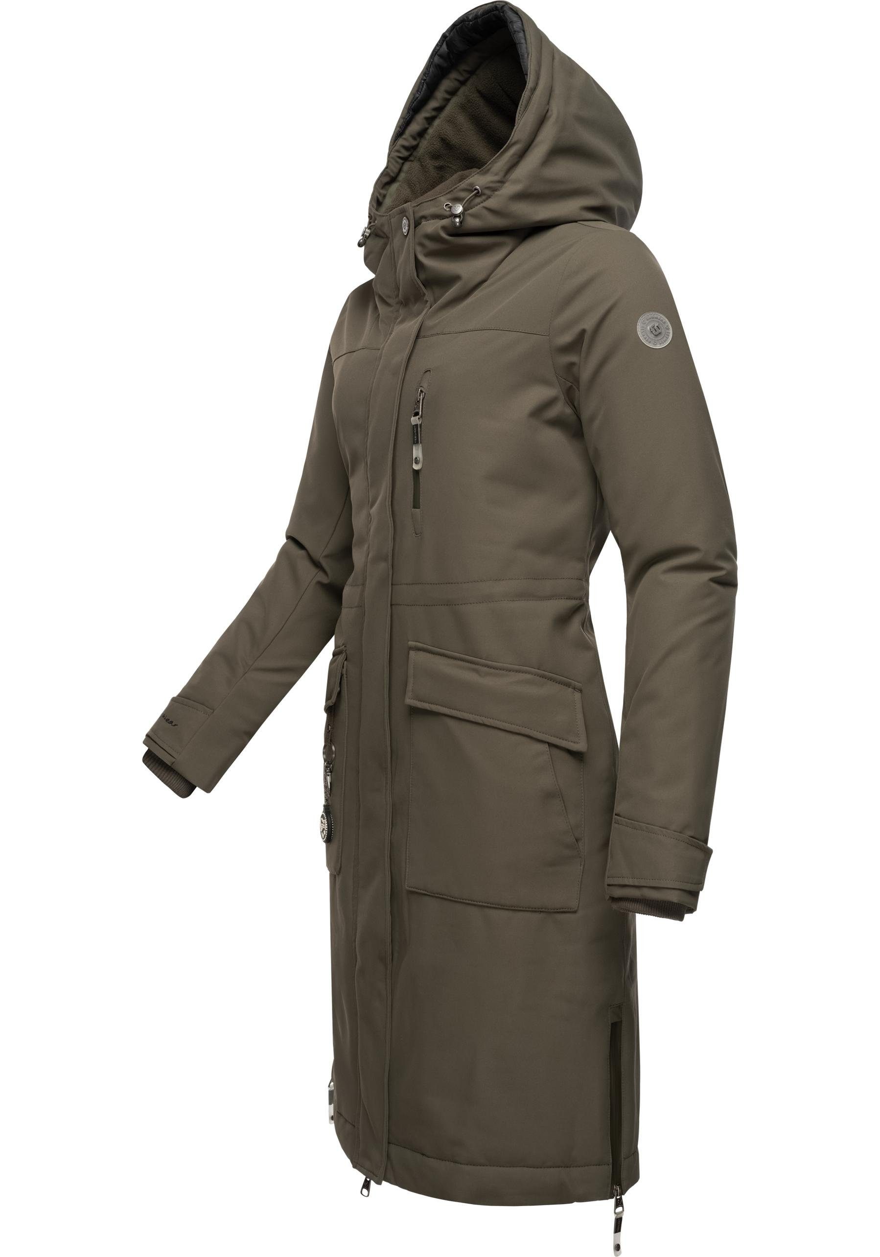 Ragwear Wintermantel Refutura Remake Langer wasserdichter günstig online kaufen
