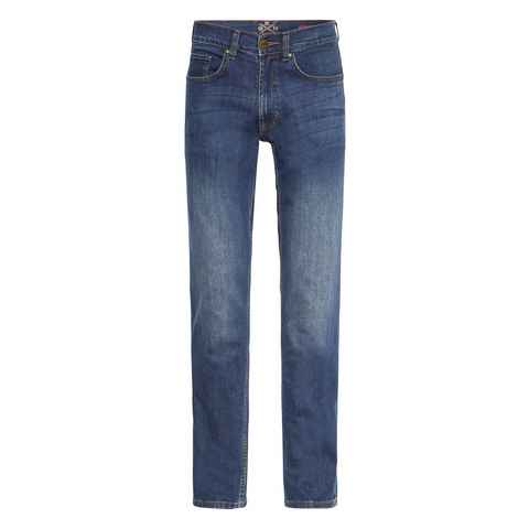 Oklahoma Jeans Straight-Jeans aus blauen Denim (1-tlg)