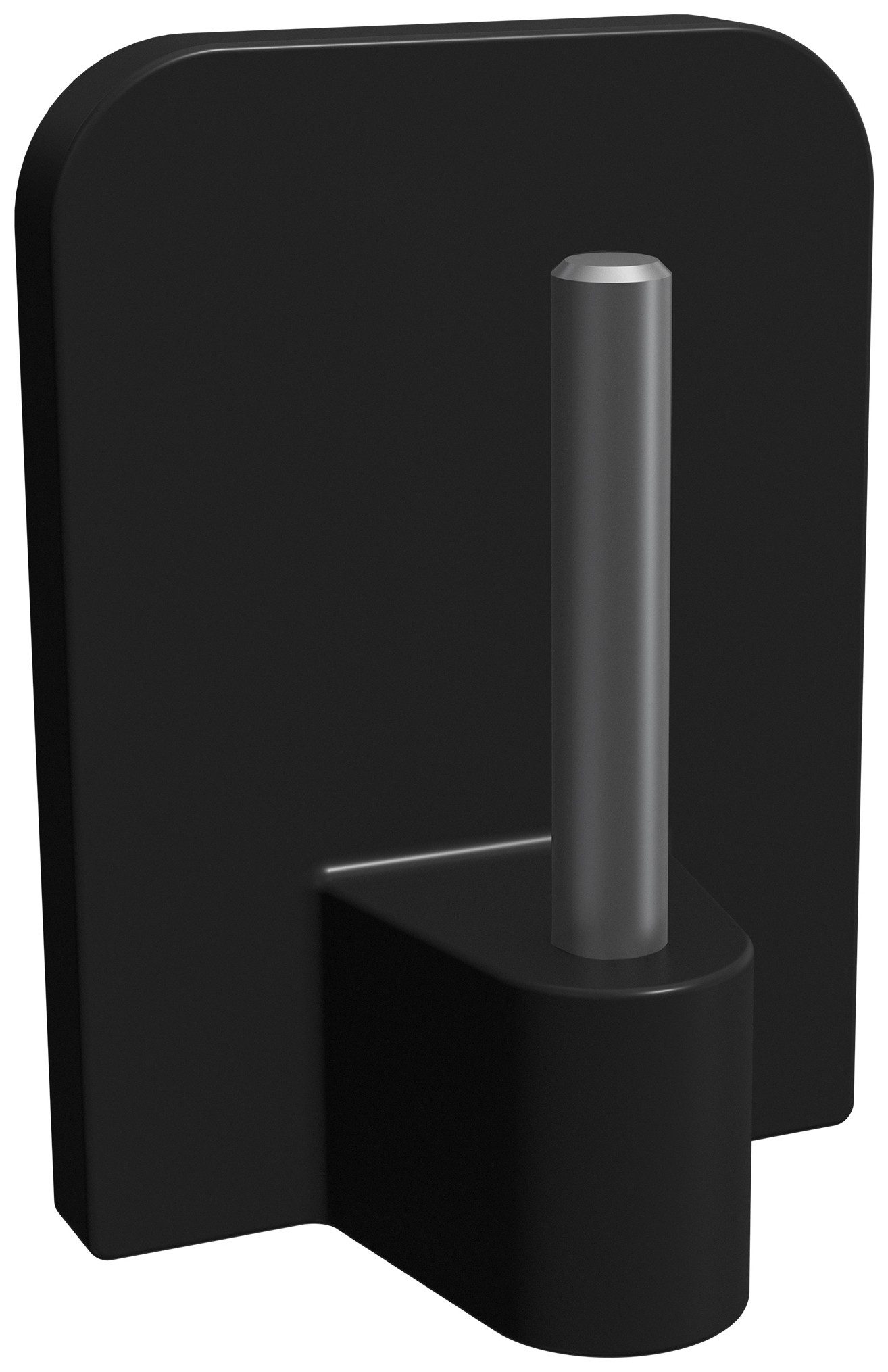 INTERDECO Klebehaken Klebehaken, (Packung, 4-St), Schwarz, 4 Stk / Packung