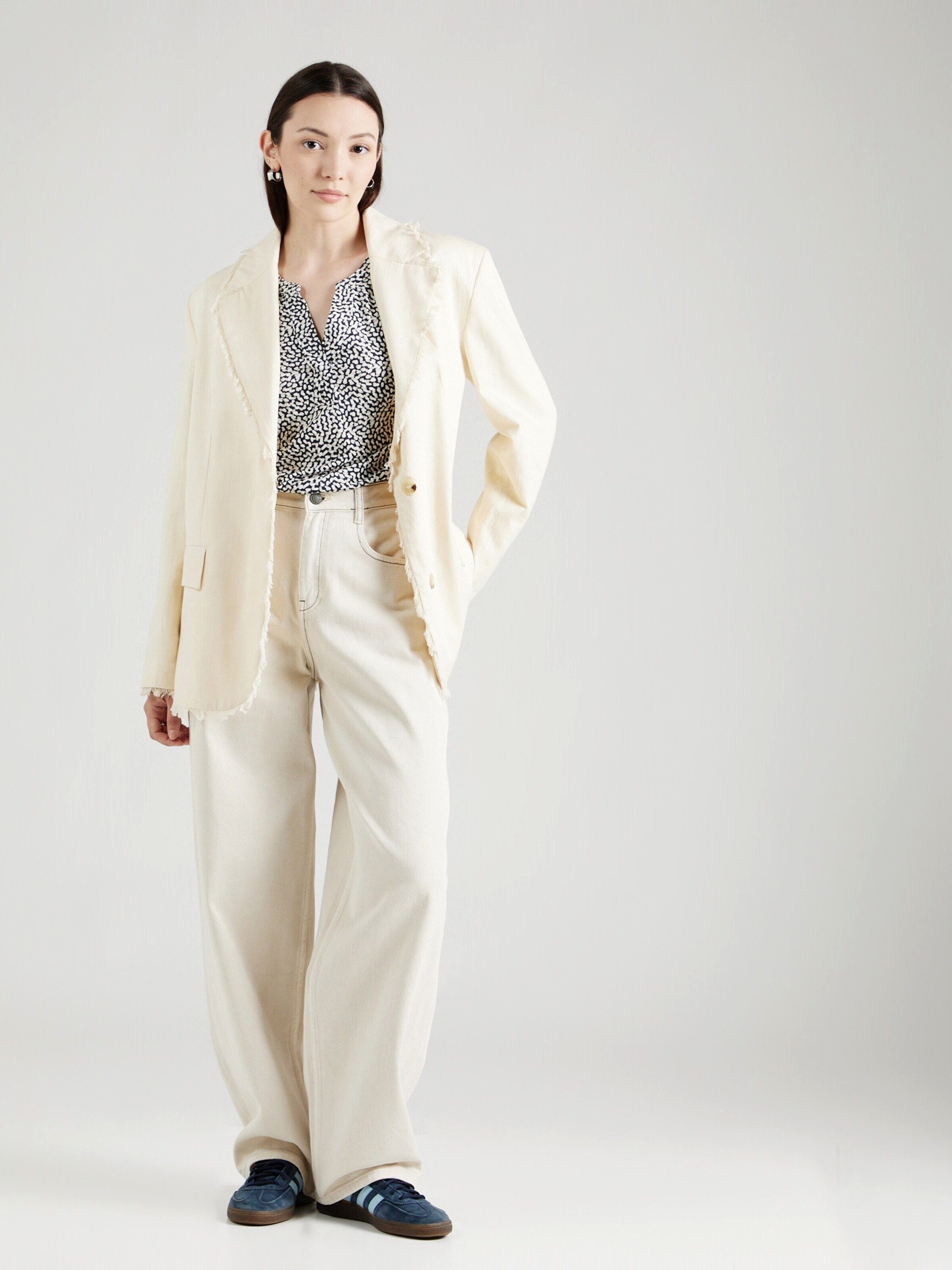 TOM TAILOR Langarmbluse (1-tlg) Drapiert/gerafft