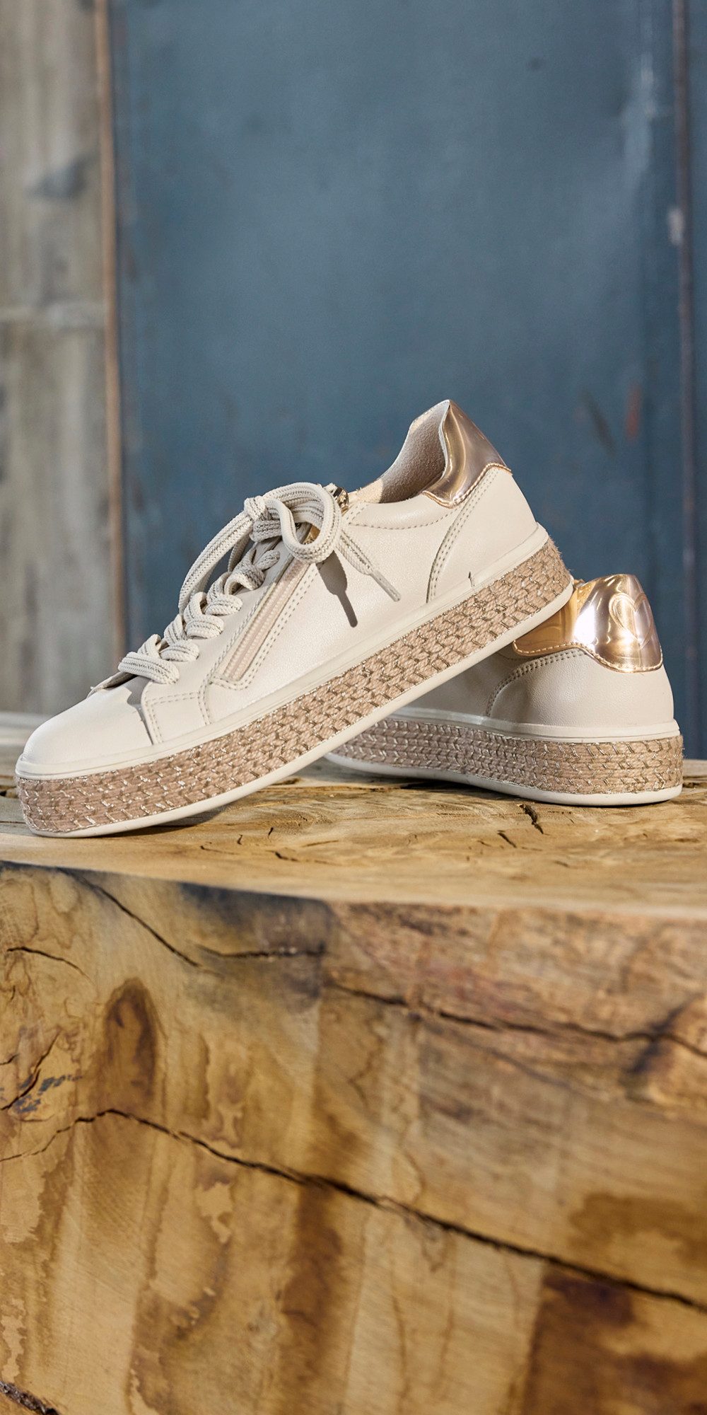MARCO TOZZI Plateausneaker, Freizeitschuh, Halbschuh, Schnürschuh günstig online kaufen
