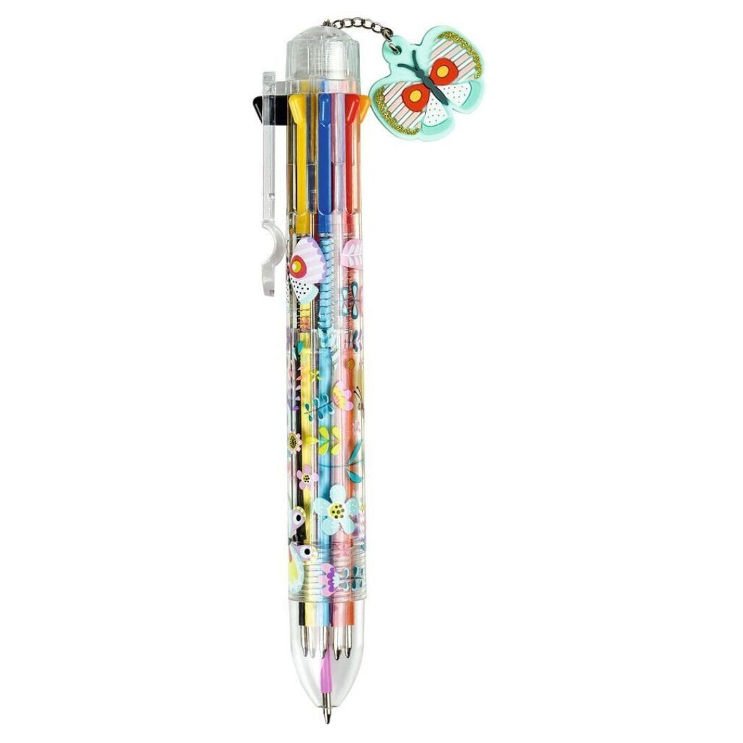 moses Kugelschreiber Flowers & Friends 8-Farb-Kugelschreiber