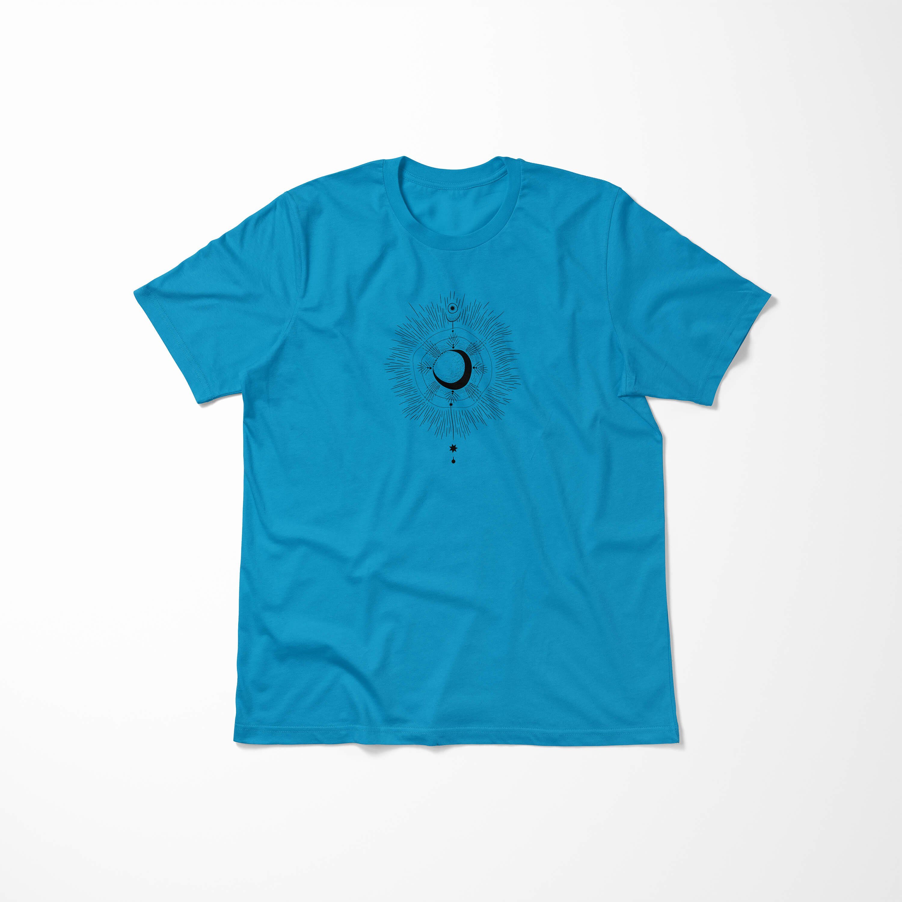 Art Premium Sinus Atoll Symbole Serie No.0067 Struktur angenehmer Alchemy T-Shirt feine T-Shirt Tragekomfort