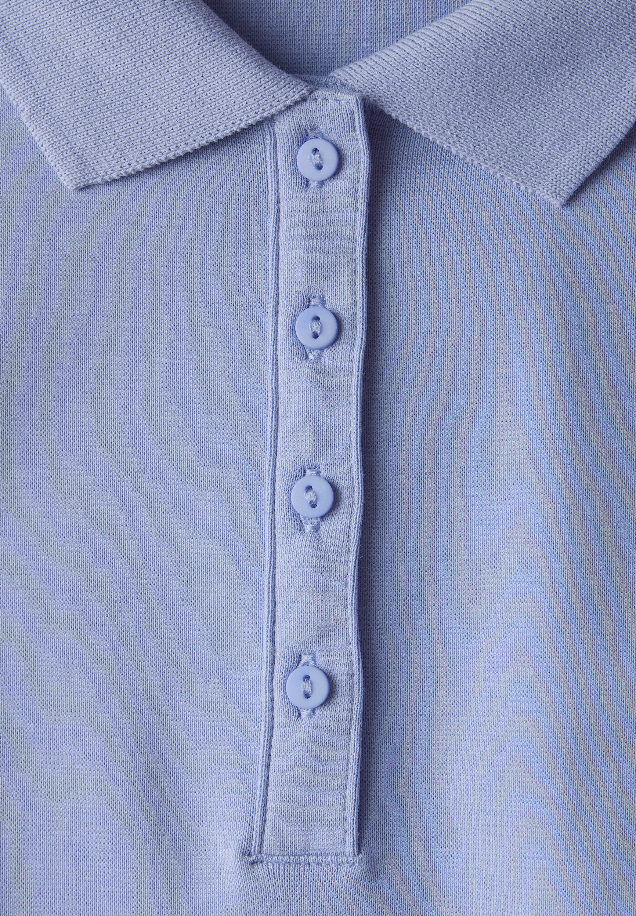 STREET ONE Poloshirt aus Baumwolle mit Stretchante