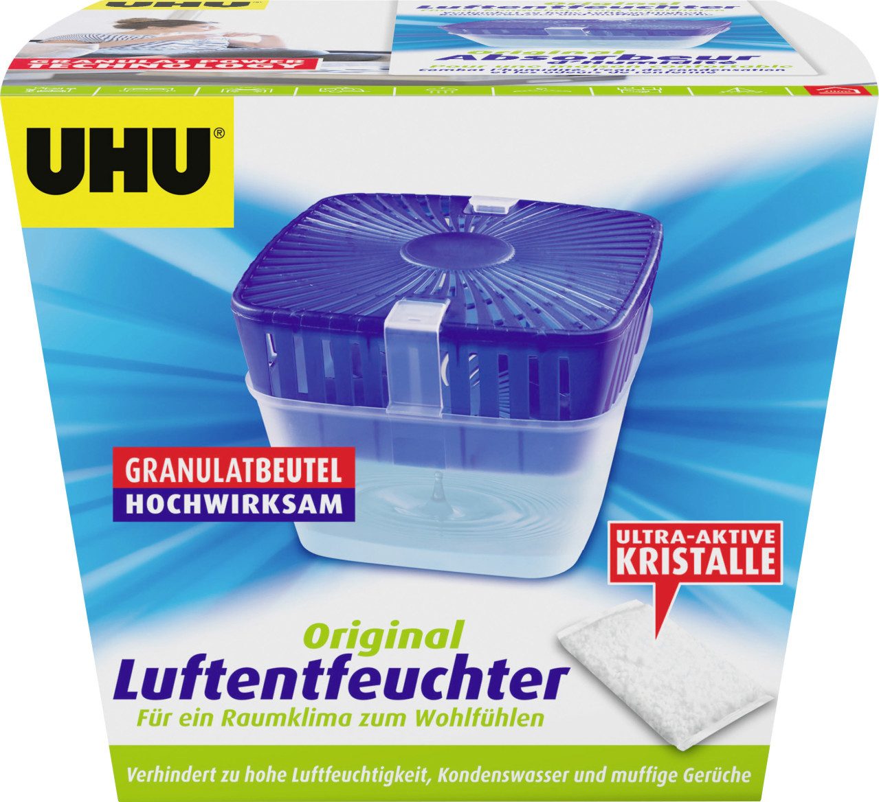 UHU Luftentfeuchter UHU Luftentfeuchter Original 450 g von UHU
