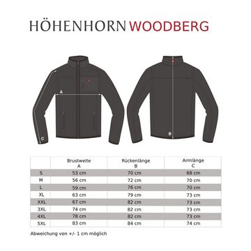 Höhenhorn Kapuzenpullover Woodberg Herren Hoodie Pullover Sweatshirt aus Baumwolle