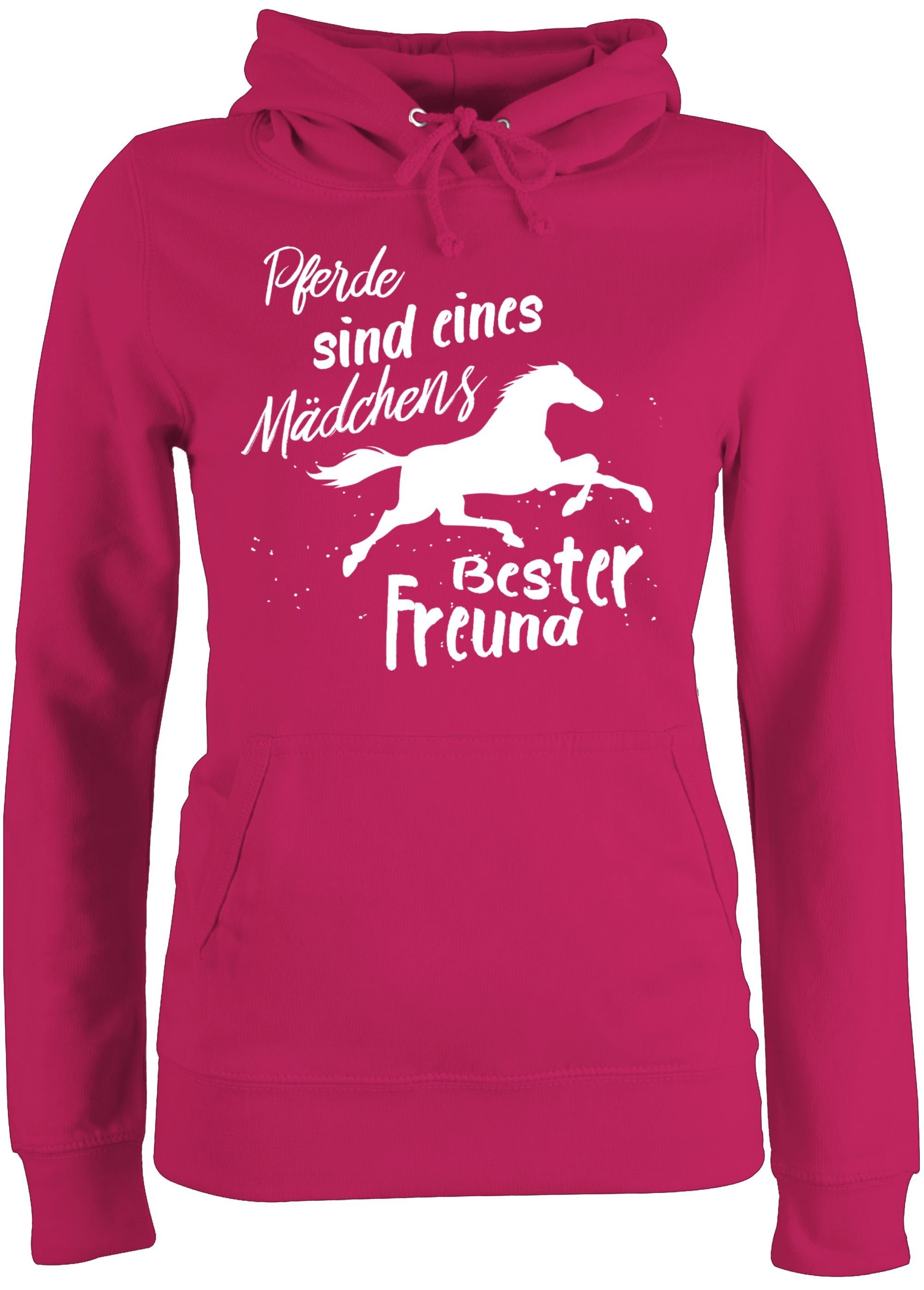 Shirtracer Hoodie »Pferde sind eines Mädchens bester Freund Pferd