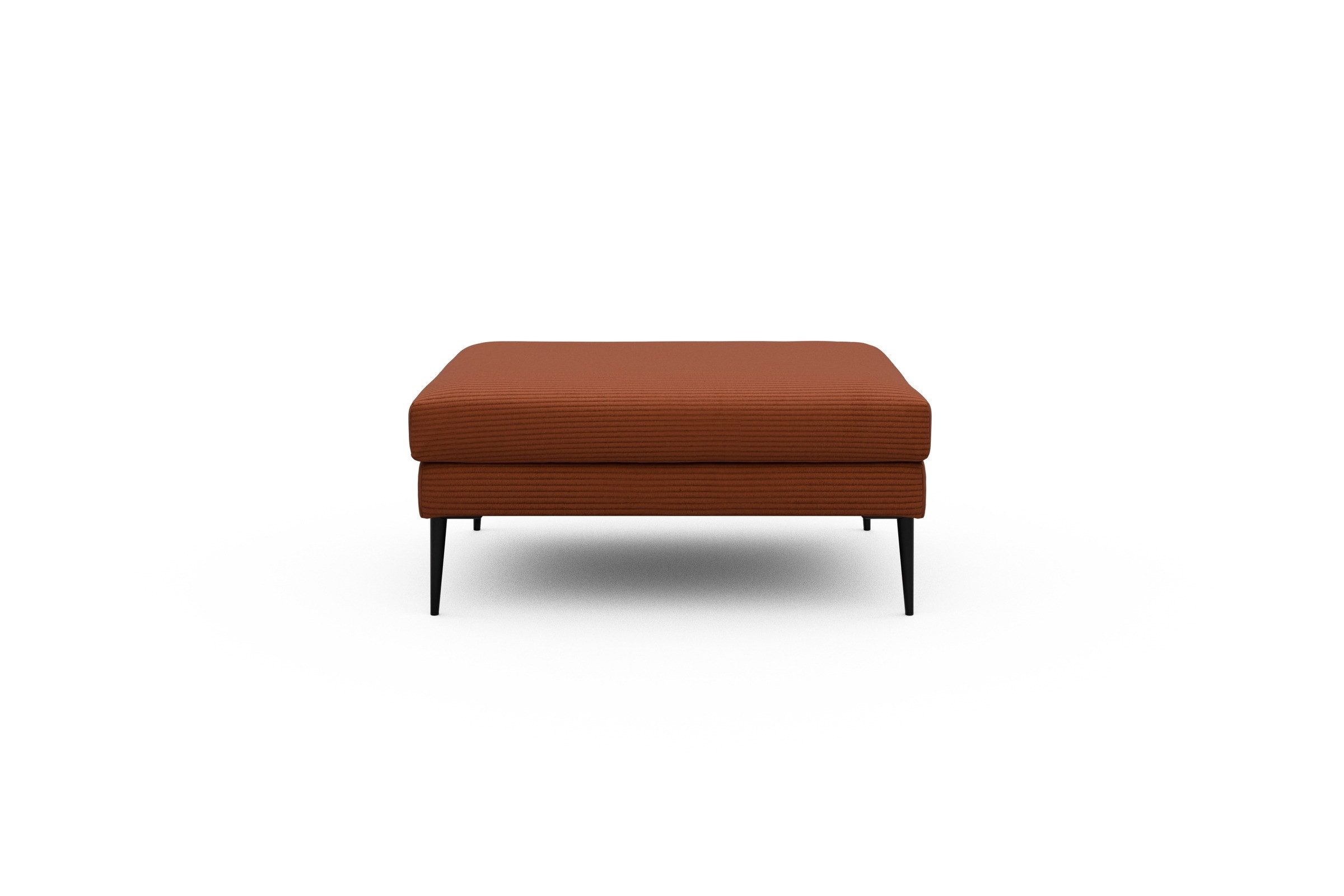 moebelfaktor Sitzhocker Paul, Skandinavisches Design, niedrige Bauhöhe, für Saugroboter geeignet