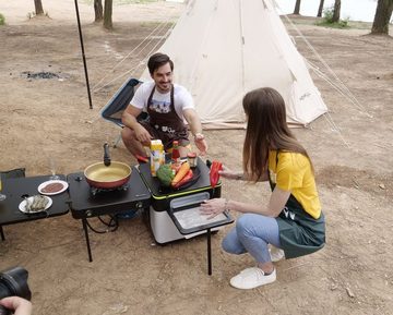 Mayaadi Home Campingtisch Campingtisch Outdoor Campingkocher Campingbox (Tisch)