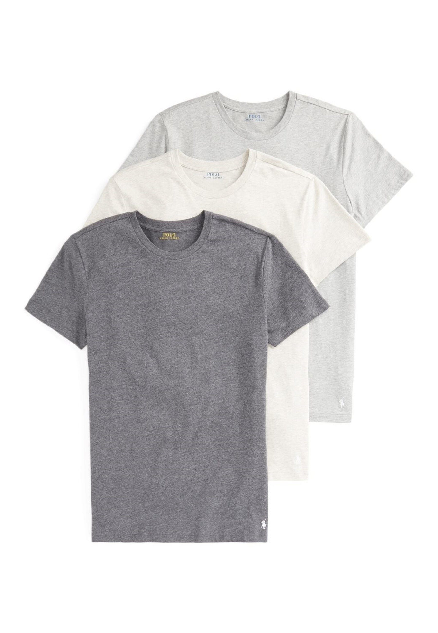 Polo Ralph Lauren Ralph Lauren T-Shirt T-Shirt Spring Start SHP 1 Kurzarmshirt im (3-tlg) grau | T-Shirts