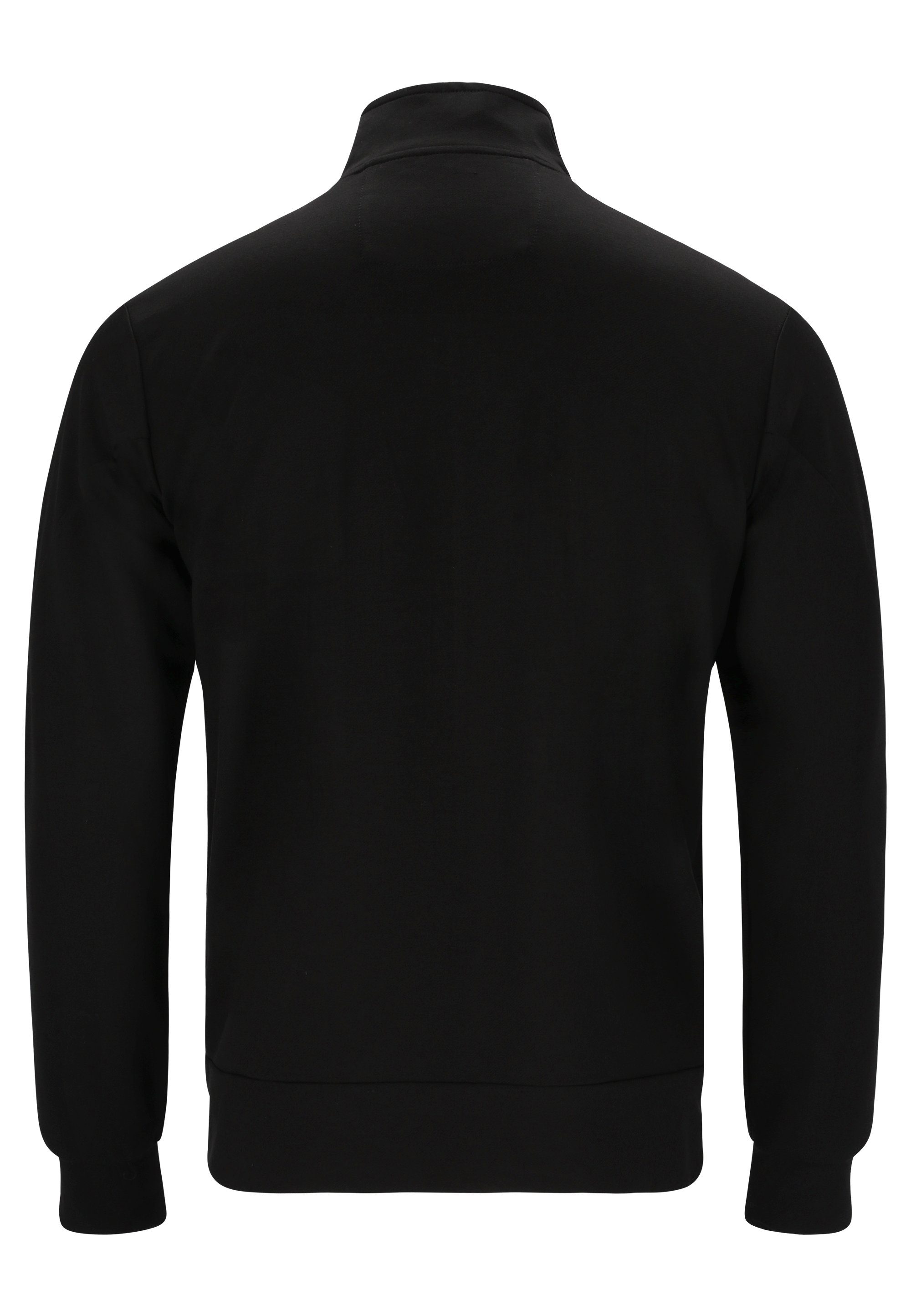 Sweatshirt praktischen schwarz ENDURANCE Loweer mit Seitentaschen
