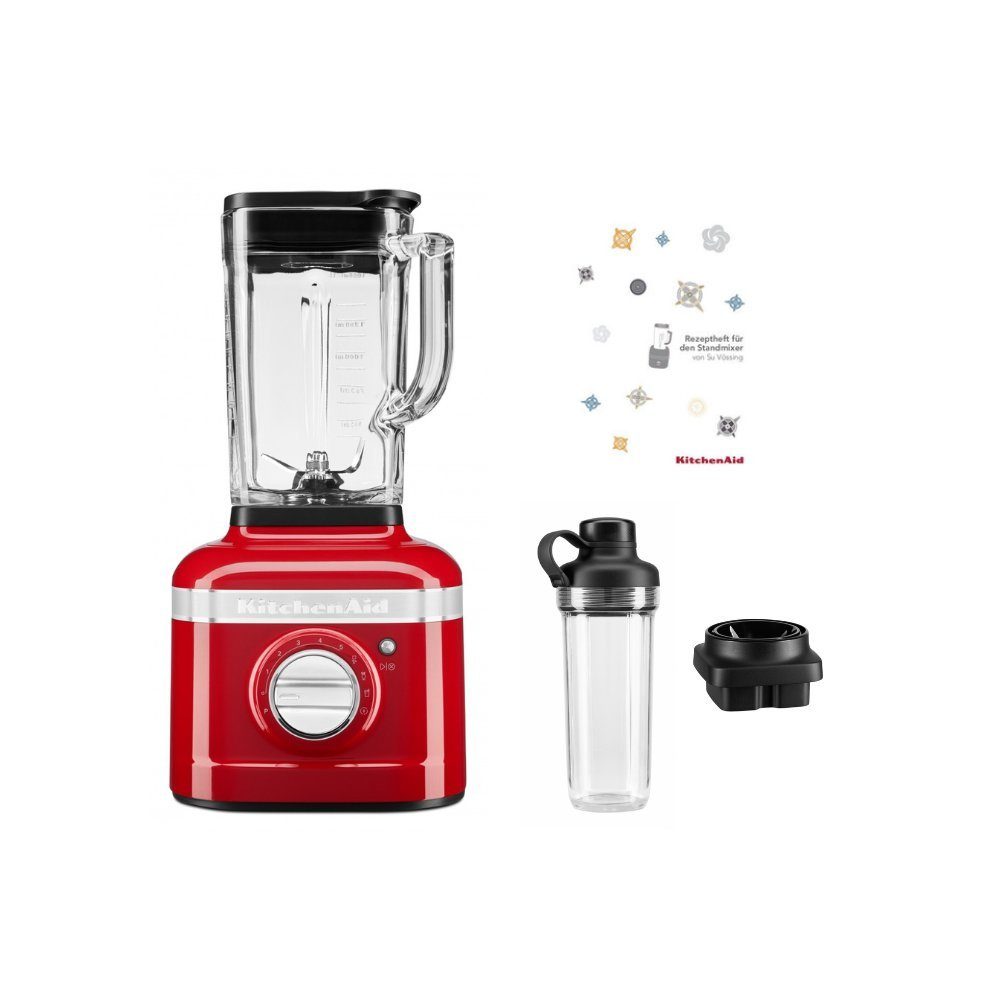 Rot Empire Standmixer KitchenAid