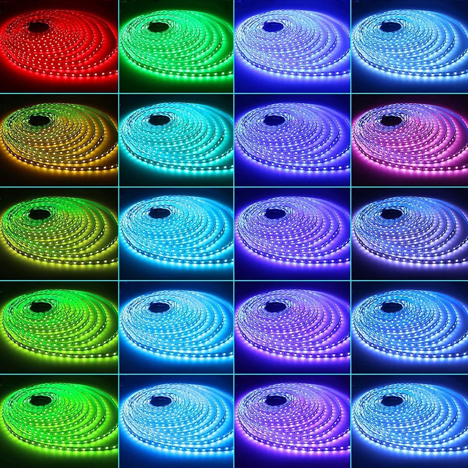 Streifen, Bluetooth, Strip, Steuerung 20M, APP RGB, Stripe LED KINSI LED LED