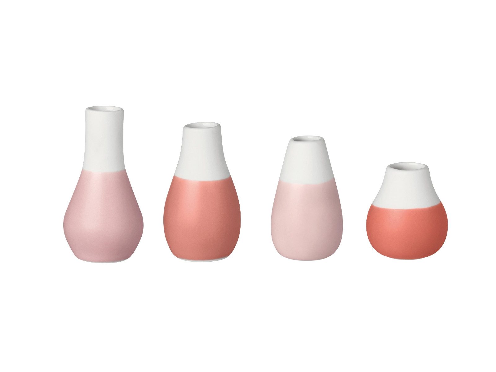räder design stories Dekovase Pastellvasen puder Set4 (Dekovasen)