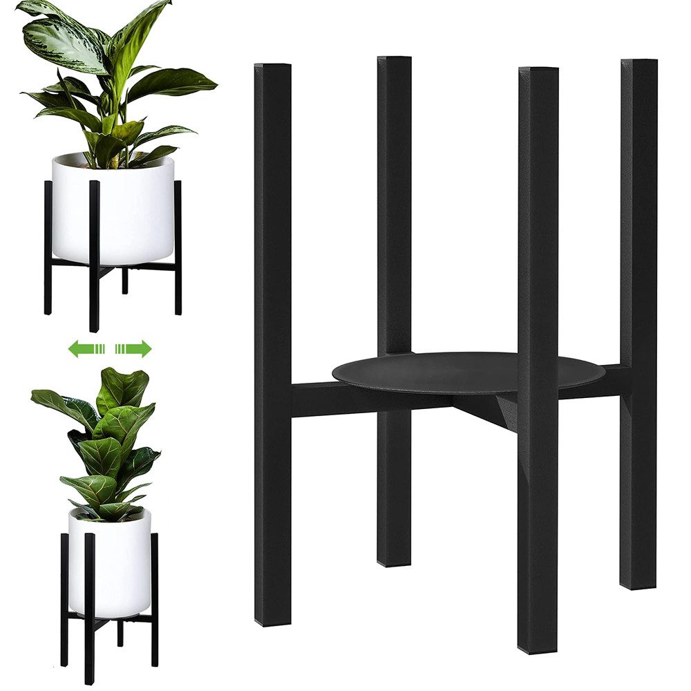 TUWENA Blumenständer Blumenständer Verstellbarer, Pflanzenständer Metall, B günstig online kaufen