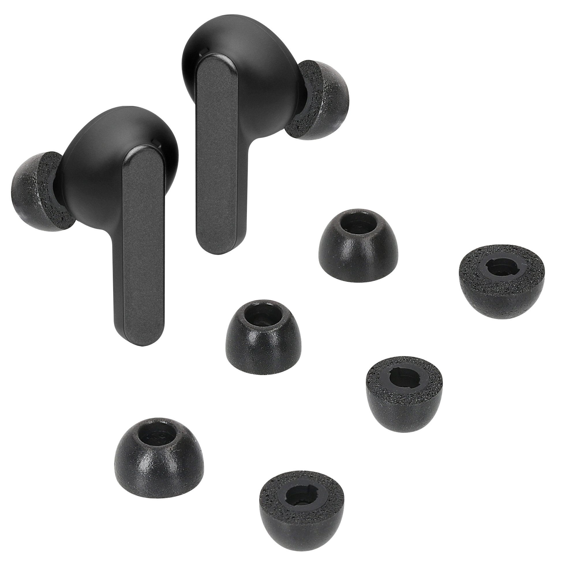 kwmobile 6x Ersatz In Ear Kopfhörer für JBL Live Pro 2 TWS Kopfhörer (3 Größen)