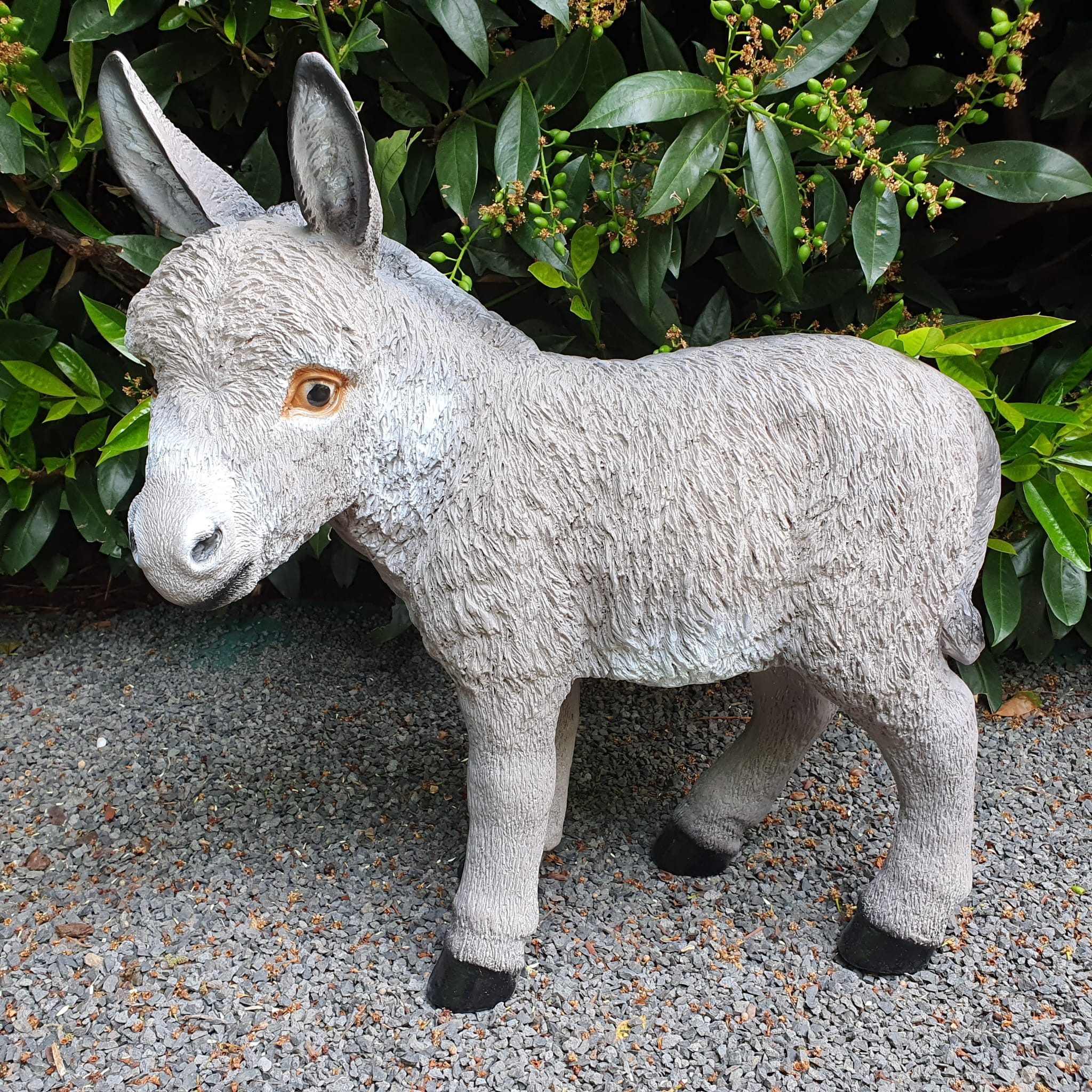 Aspinaworld Gartenfigur Esel Figur grau 50 günstig online kaufen