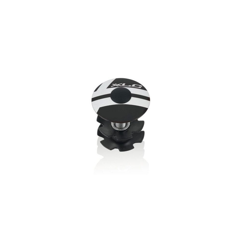 XLC Starrgabel A-Head Plug 1 1/8 Alu Plugs schwarz