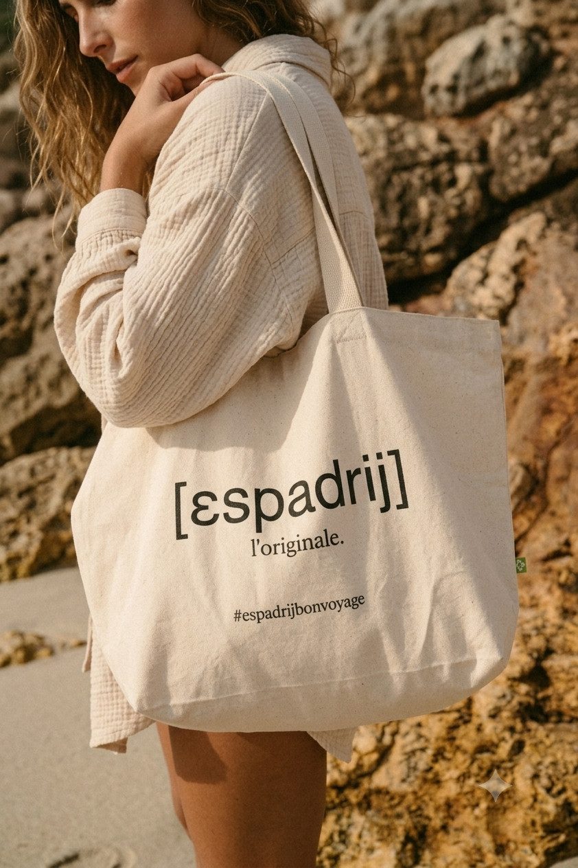 espadrij l´originale Strandtasche BEACHTOTE LARGE, Nature