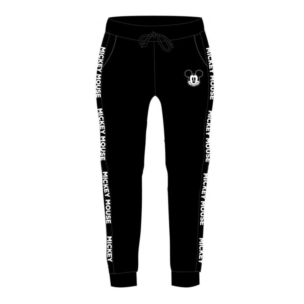 EplusM Jogginghose Mickey Mouse Freizeit- / Jogging- Hose mit gesticktem Logo und Schrift