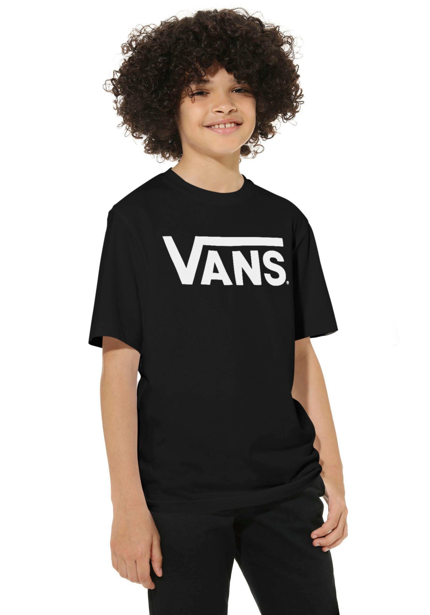 schwarz Vans VANS T-Shirt BOYS CLASSIC