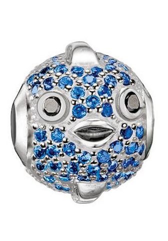 Бусинка »Blauer Kugelfisch Fugu ...