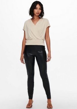 ONLY Lederimitathose ONLJESSIE FAUX LEATHER LEGGING OTW NOOS