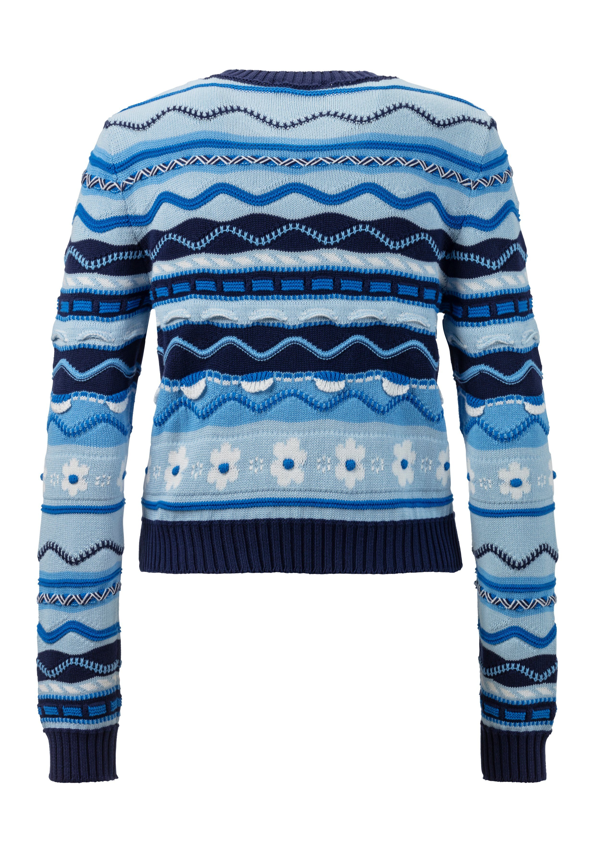 United Colors of Benetton Jacquardpullover mit verschiedenen Strickmustern günstig online kaufen