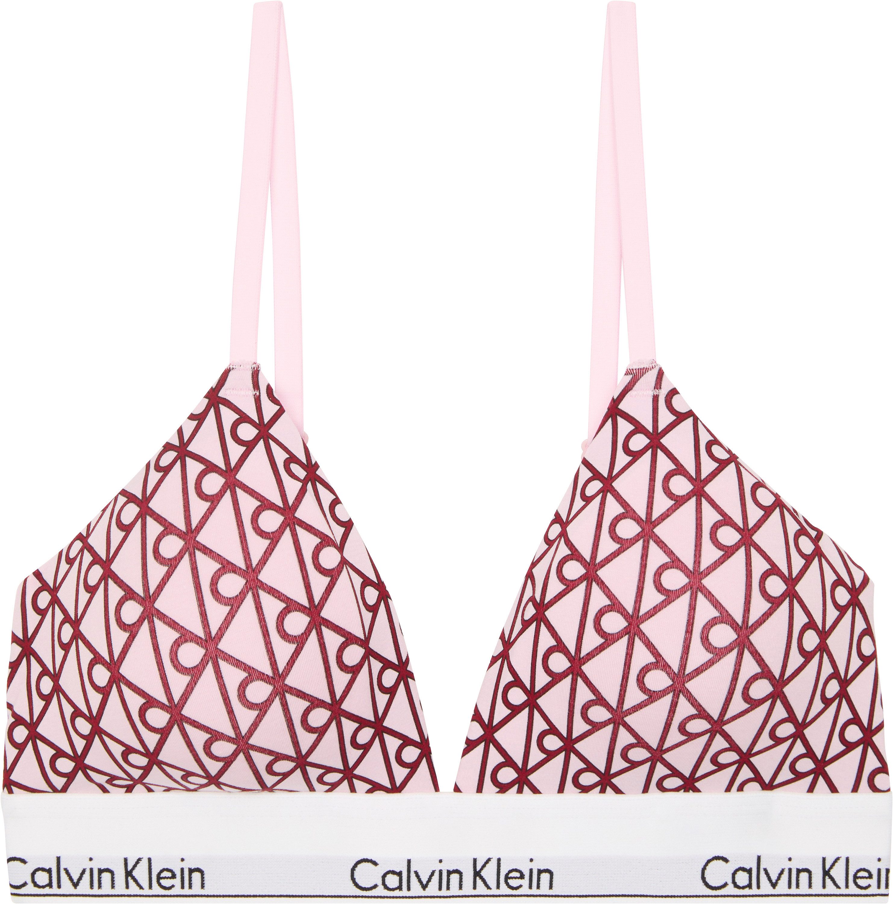 Calvin Klein Underwear Triangel-BH LIGHTLY LINED TRIANGLE Mit elastischem Saum