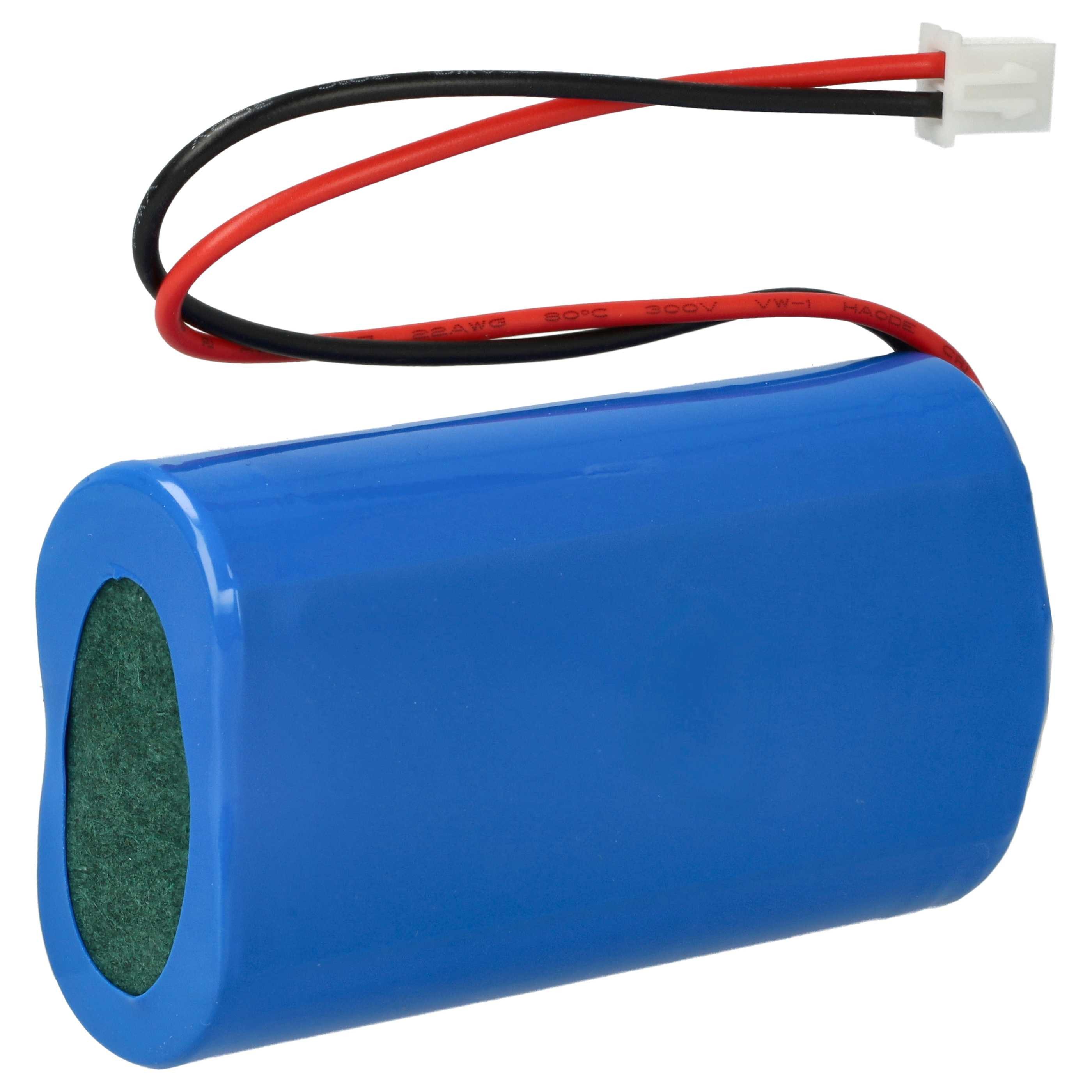vhbw Akku passend für Villeroy & Boch Neapel 2.0 96876, Neapel 2.0 96877, Akku Akku Li-Ion 4400 mAh (3,7 V, 2 St), Leistungsfähige Austausch-Akkus für Ihre Indoor & Outdoor-Lampe