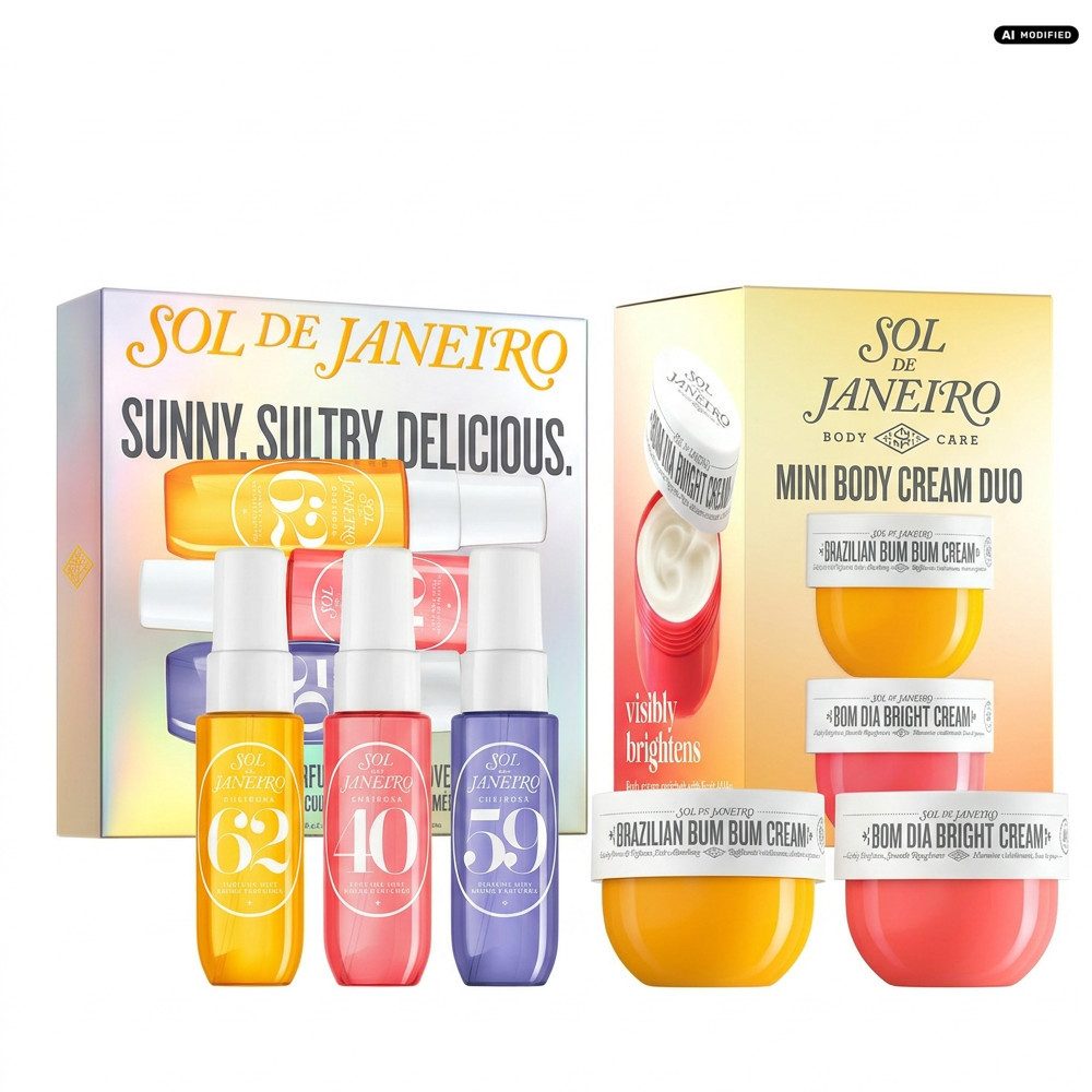 Sol de Janeiro Gesichts- und Körperspray Sol de Janeiro Duft & Body Care Set, Kombiniertes Duft- und Pflege-Set zum Kennenlernen