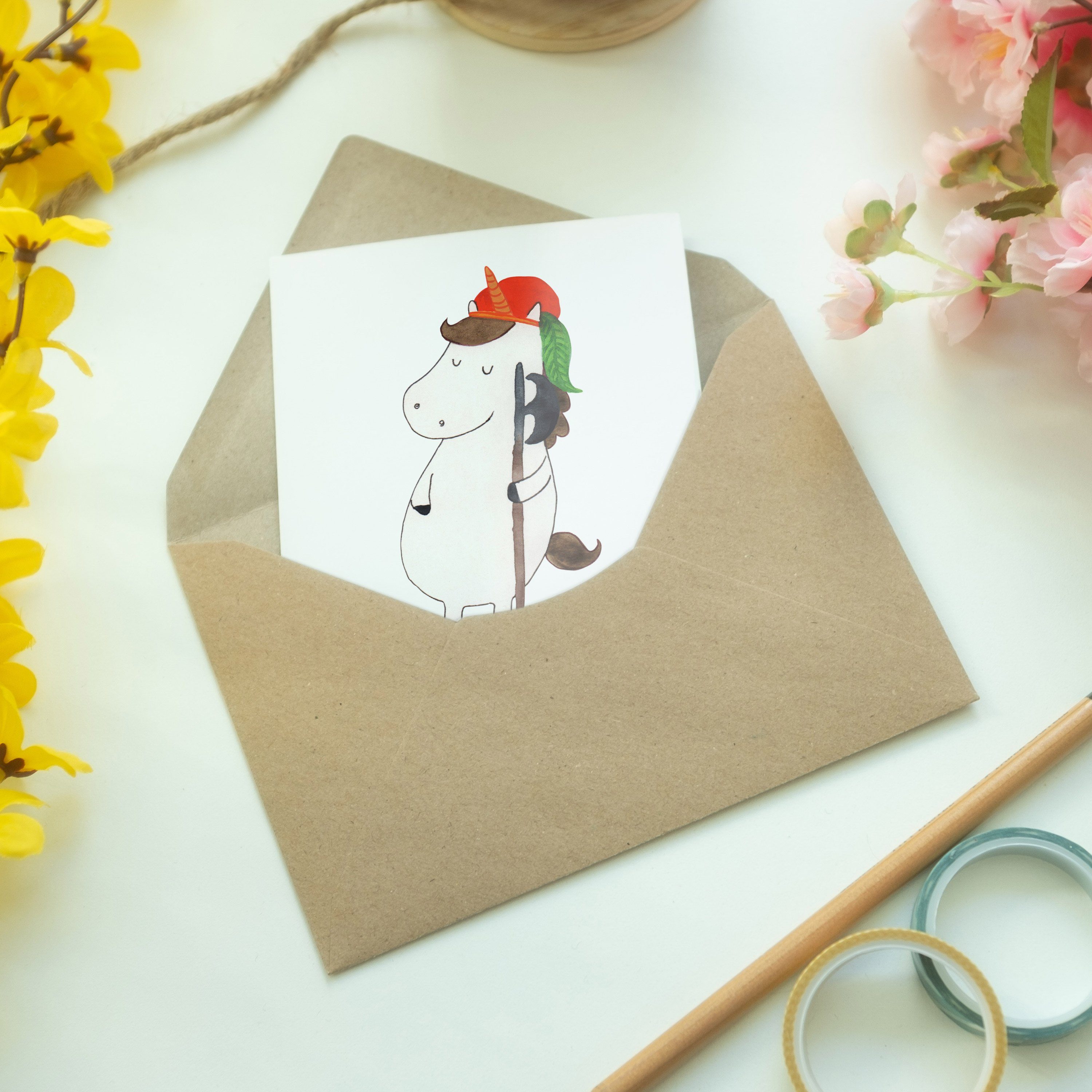 Bube & Panda Einhorn Geschenk, - Hochzeitskarte, Einhörner, Weiß Geb Grußkarte Mrs. Karte, Mr. -