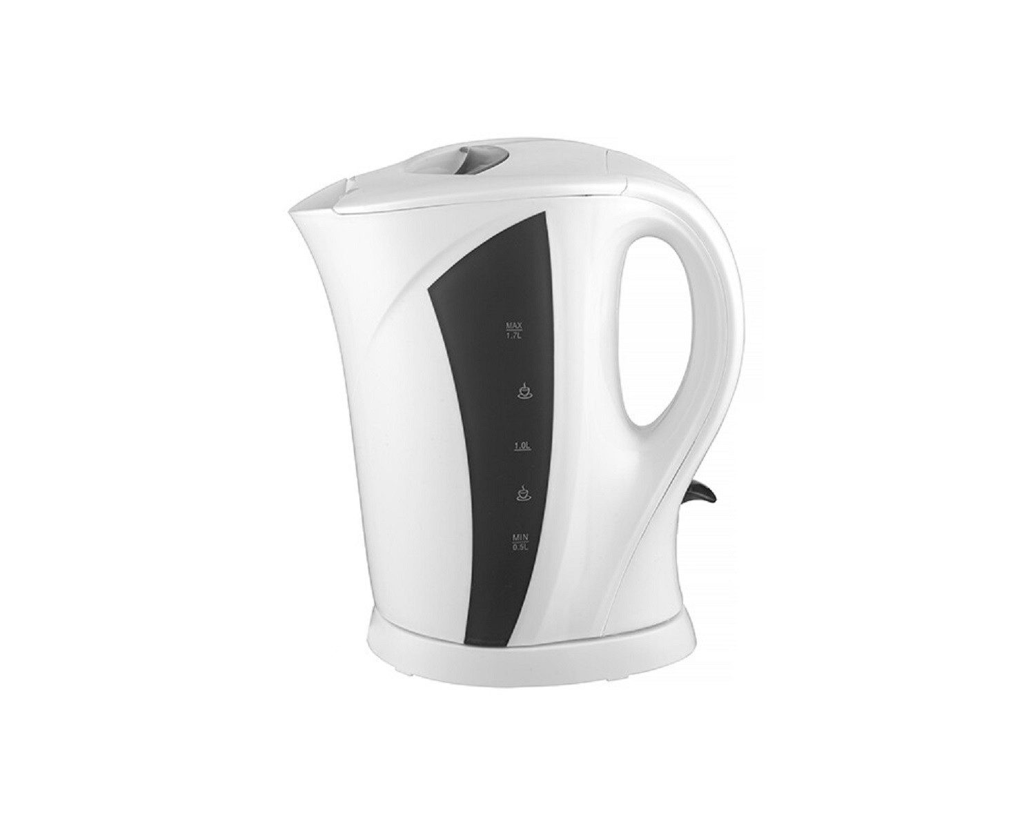 Lentz Wasserkocher Kompakter Elektrischer Teekocher 1,7L Kunststoff 2200W, 1.7 l, 2200,00 W