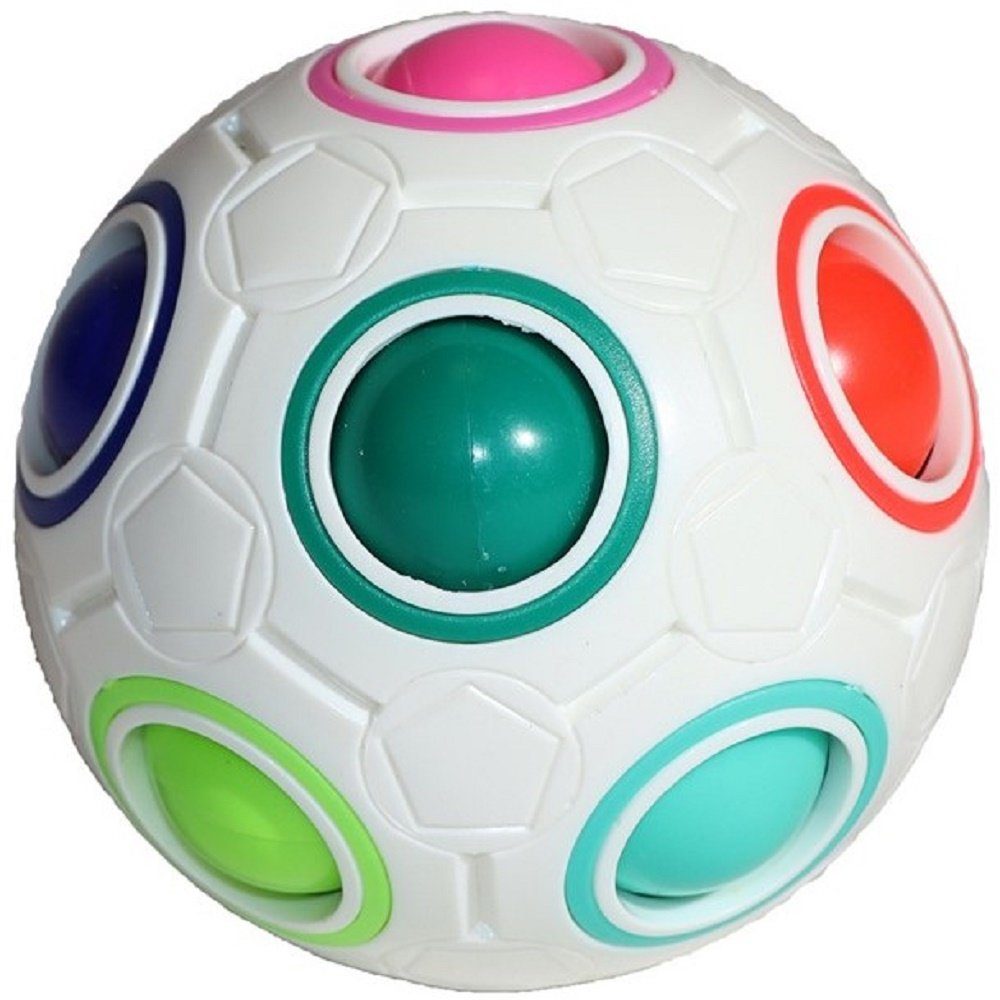 soma Fidget-Gadget Magic Regenbogen-Ball XL 7 cm Würfel Spiel