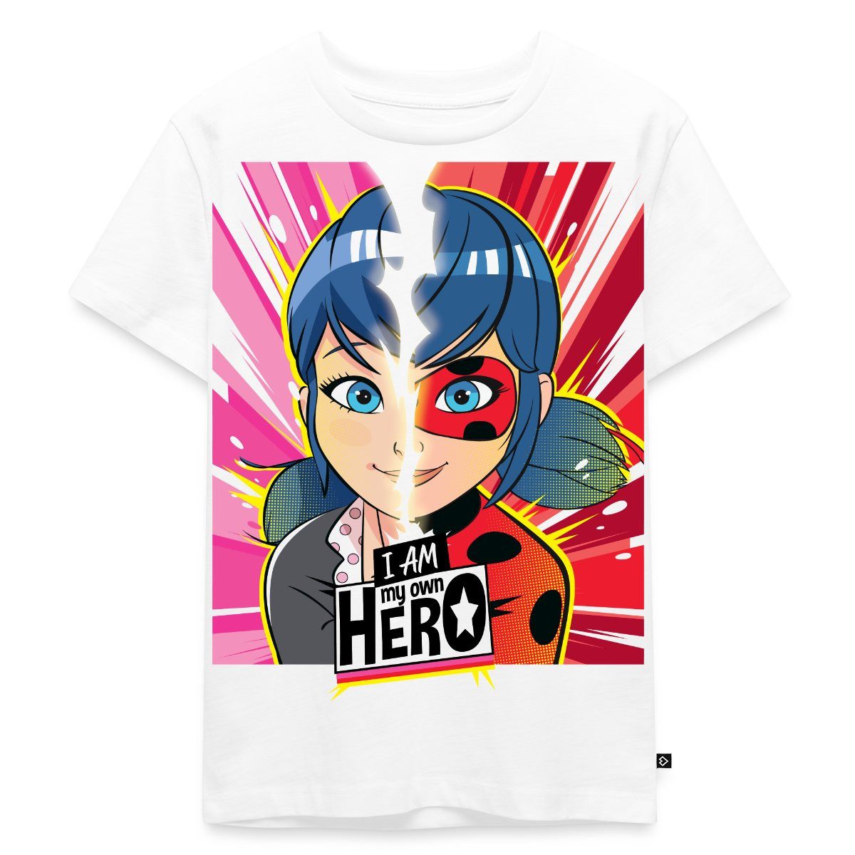 T-Shirt Miraculous I Am My Own Hero Ladybug Marinette Kinder Premium T-Shirt