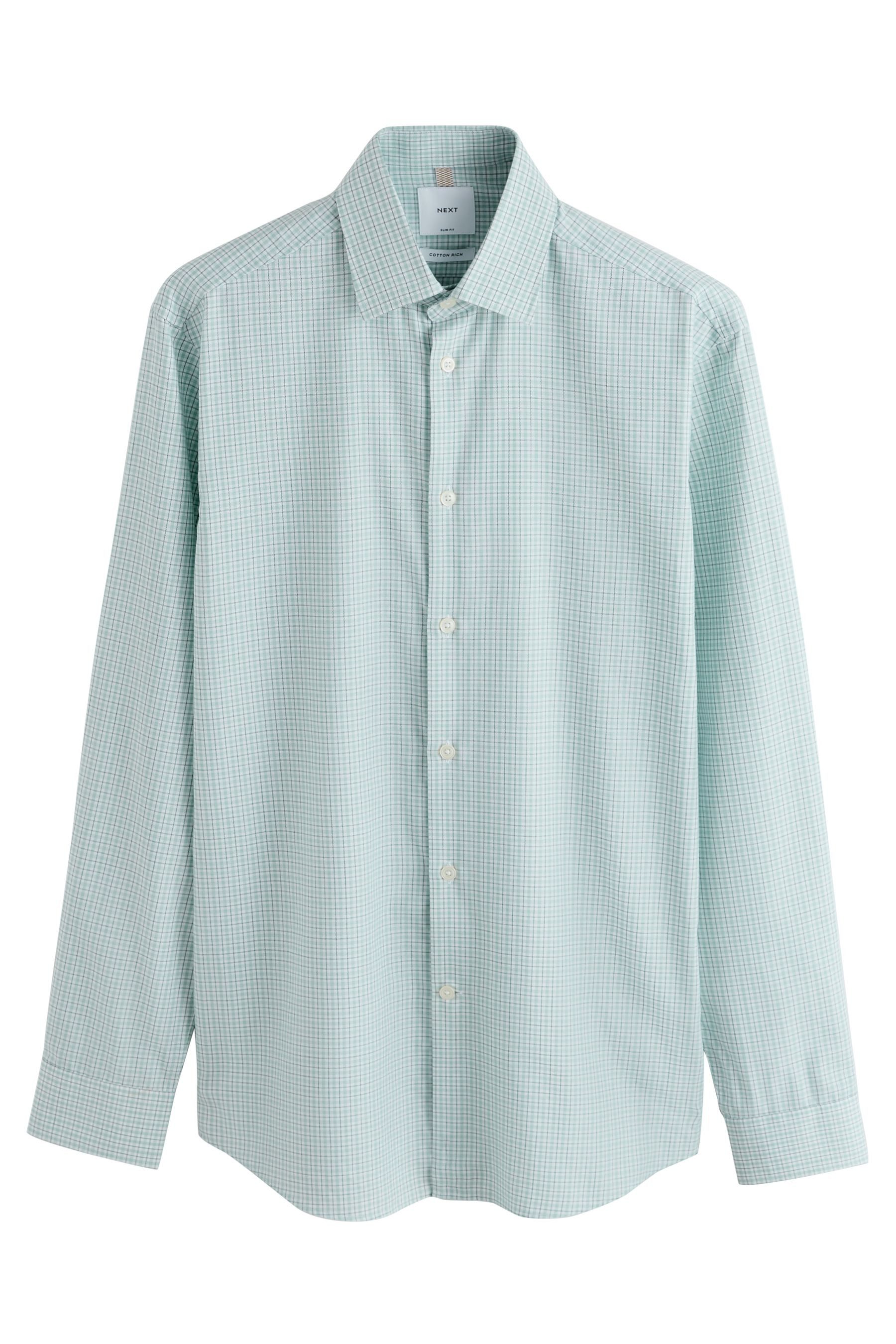 Langarmhemd Langärmeliges, elegantes Slim Fit Hemd