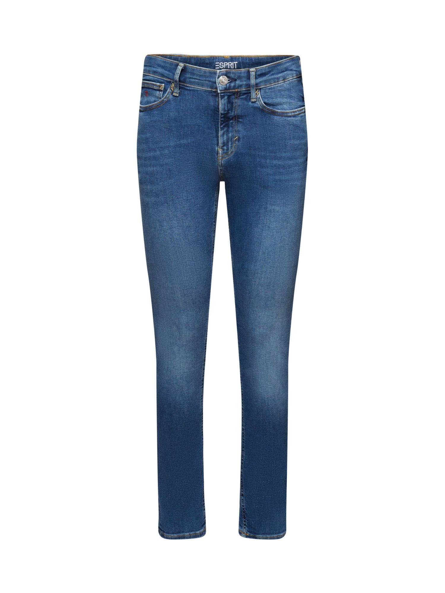 mittlerer Skinny mit Esprit Bundhöhe Skinny-fit-Jeans Jeans