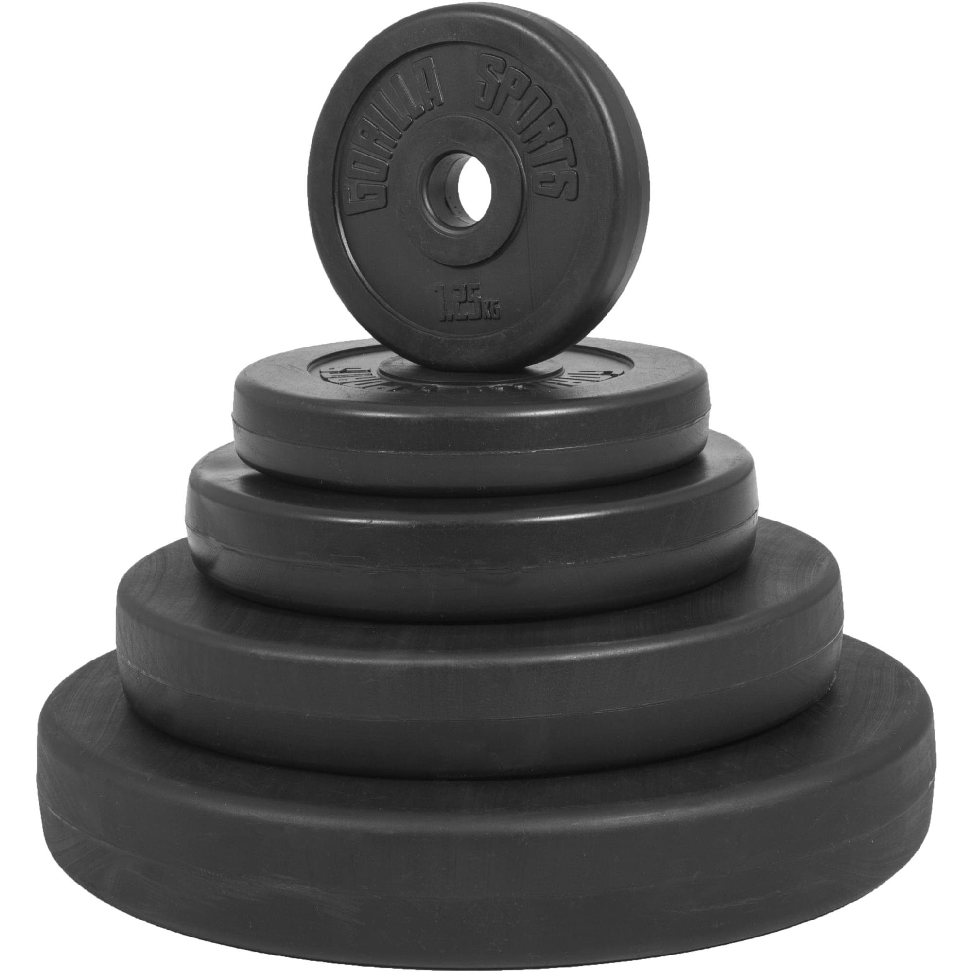 GORILLA SPORTS Hantel-Set SZ-Curlset Kunststoff 35 kg