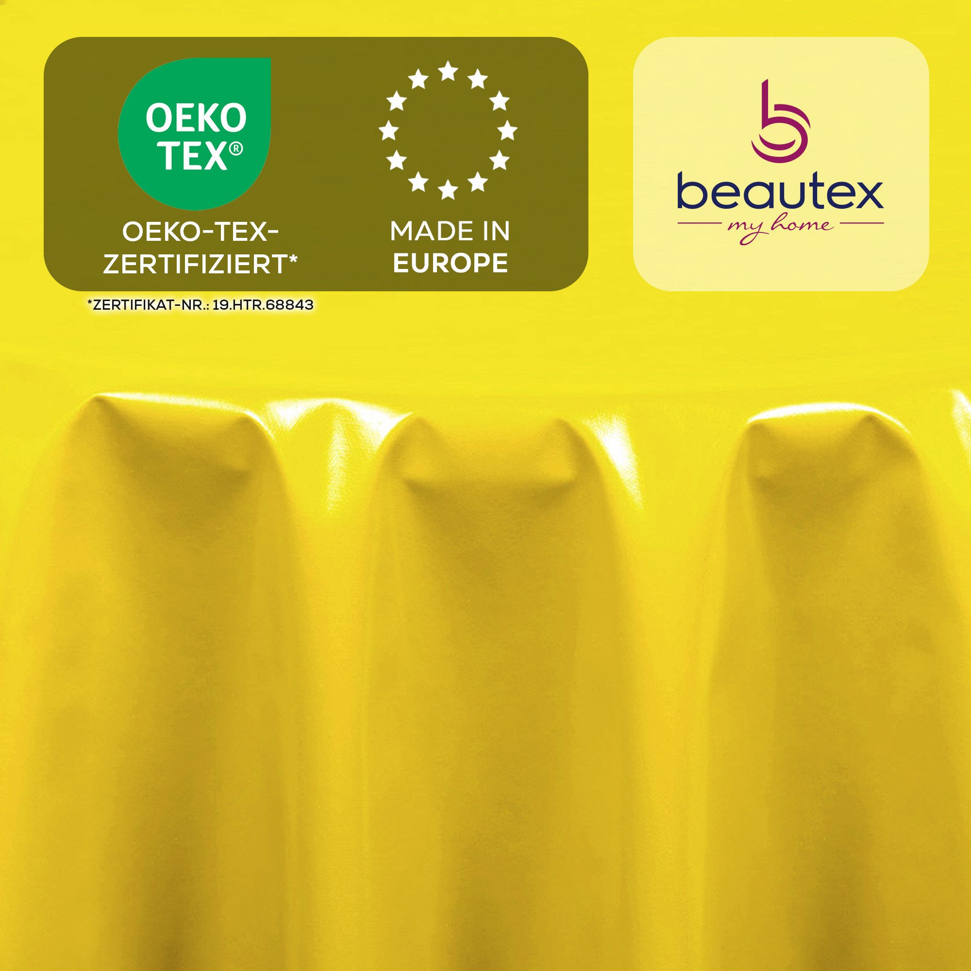 Beautex Tischdecke Wachstuchtischdecke einfarbig abwischbar fleckenabweisend aus uni (1-tlg), Wasserundurchlässig, Strapazierfähig, Zuschneidbar, Pflegeleicht – Bild 4 von 5