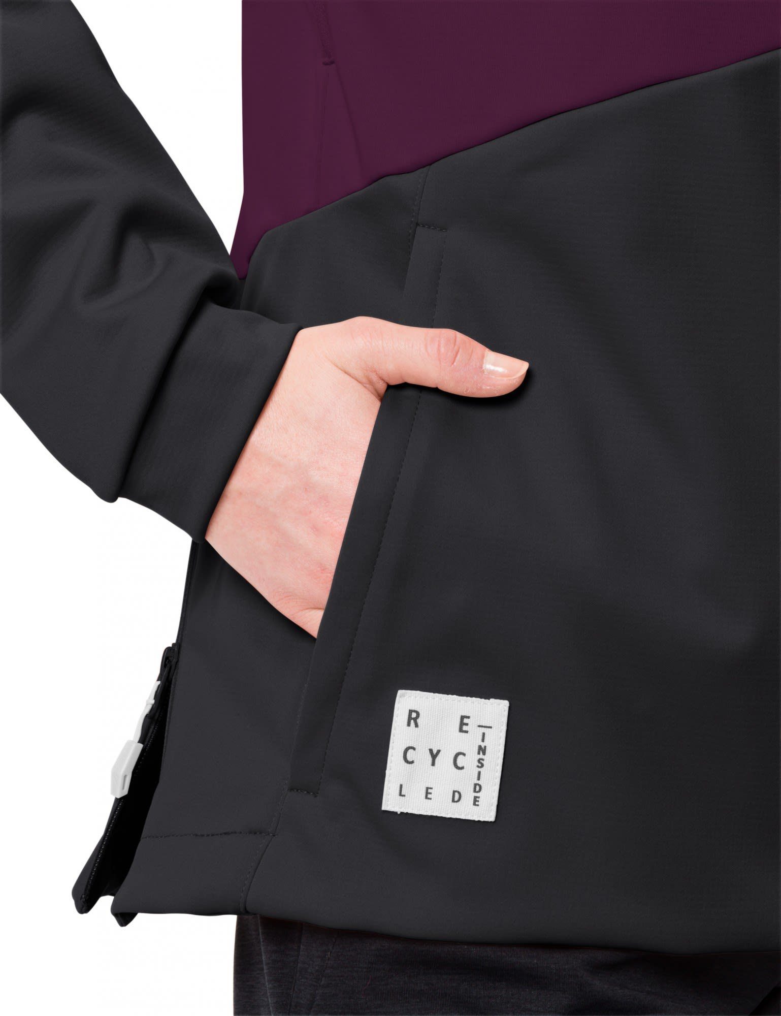 Vaude Black Tremalzo Hz Jacket Damen Womens Softshell Softshelljacke VAUDE
