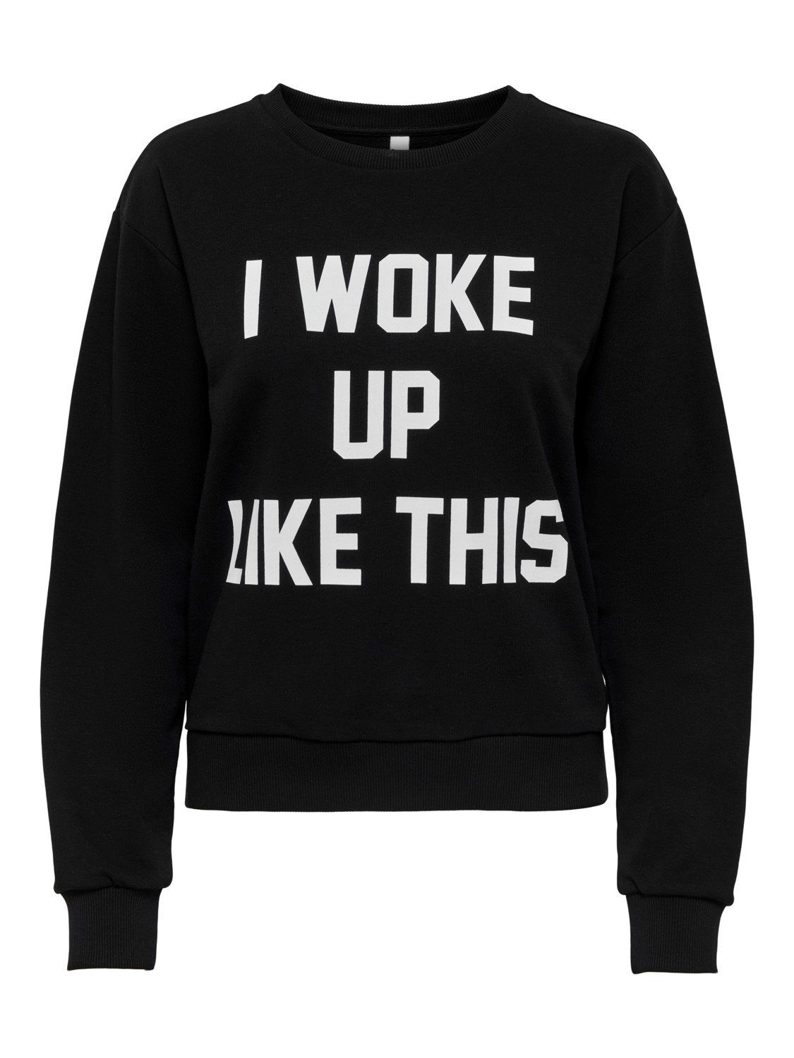 JACQUELINE de YONG Longpullover mit Print Langarm Rundhals JDYWOKE (1-tlg) JDYWOKE L/S PRINT SWEAT JRS