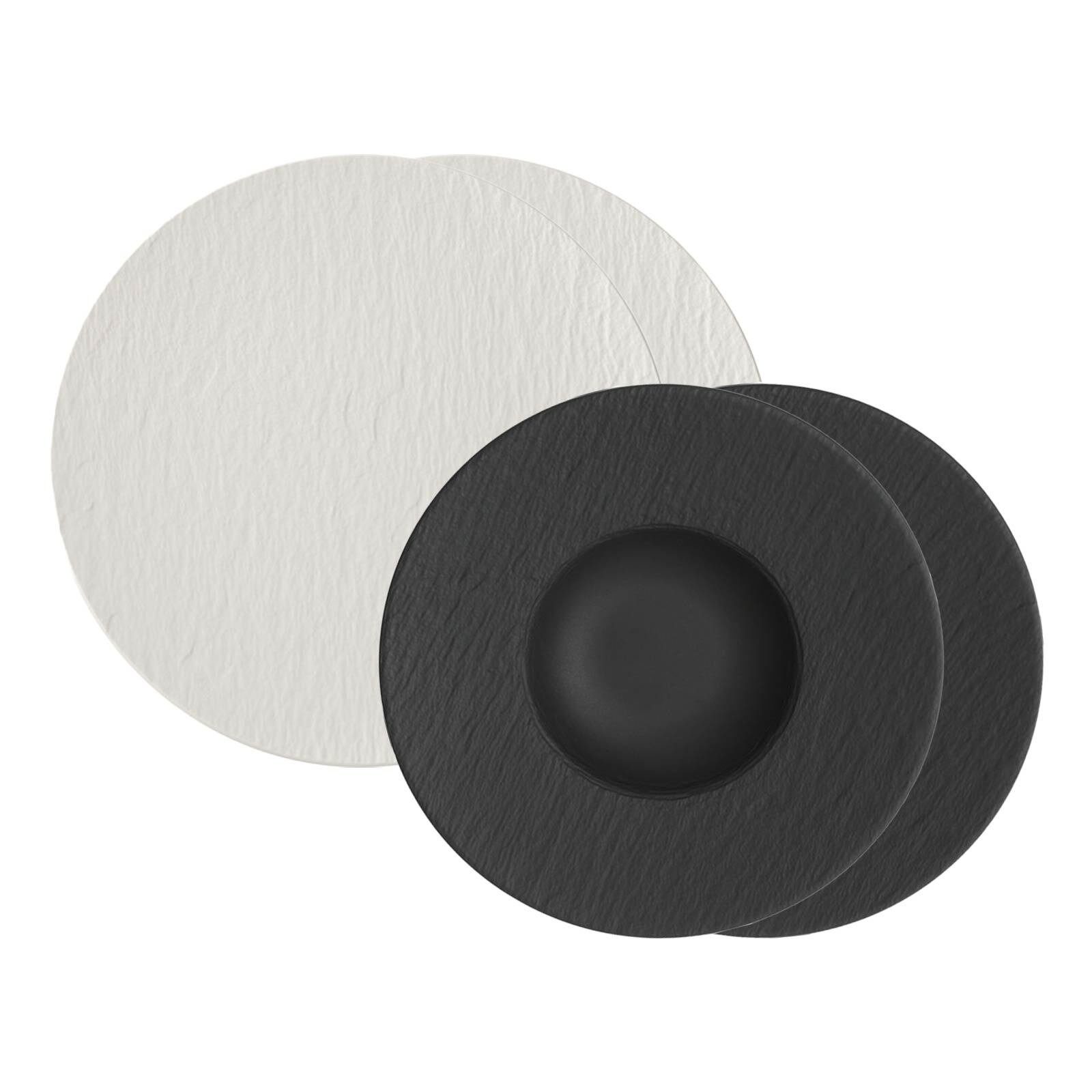 Villeroy & Boch Паста тарелка Manufacture Rock Pasta-Set, (4 St)