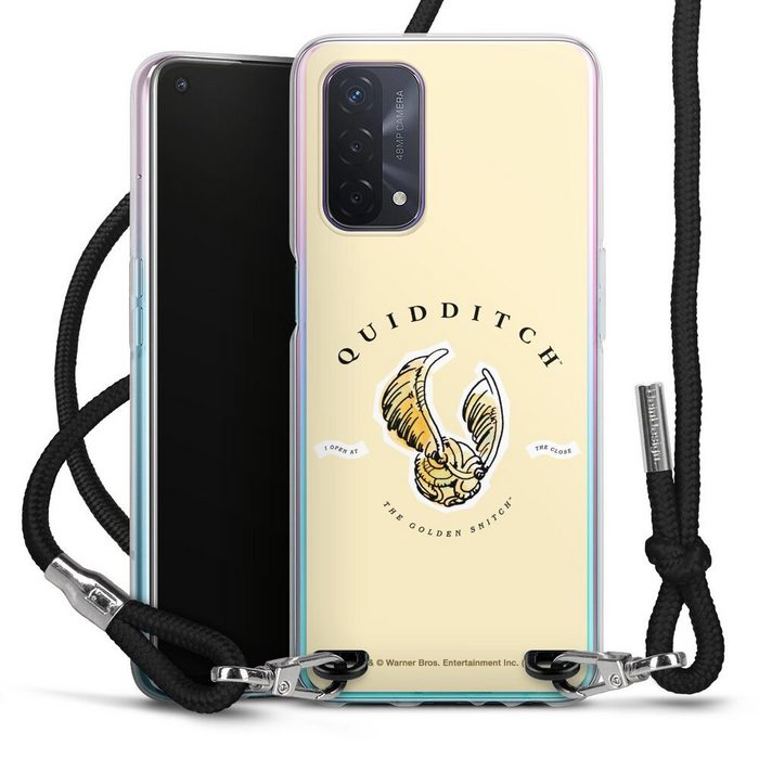 DeinDesign Handyhülle Quiddicht-The Golden Snitch Oppo A74 5G Handykette Hülle mit Band Case zum Umhängen